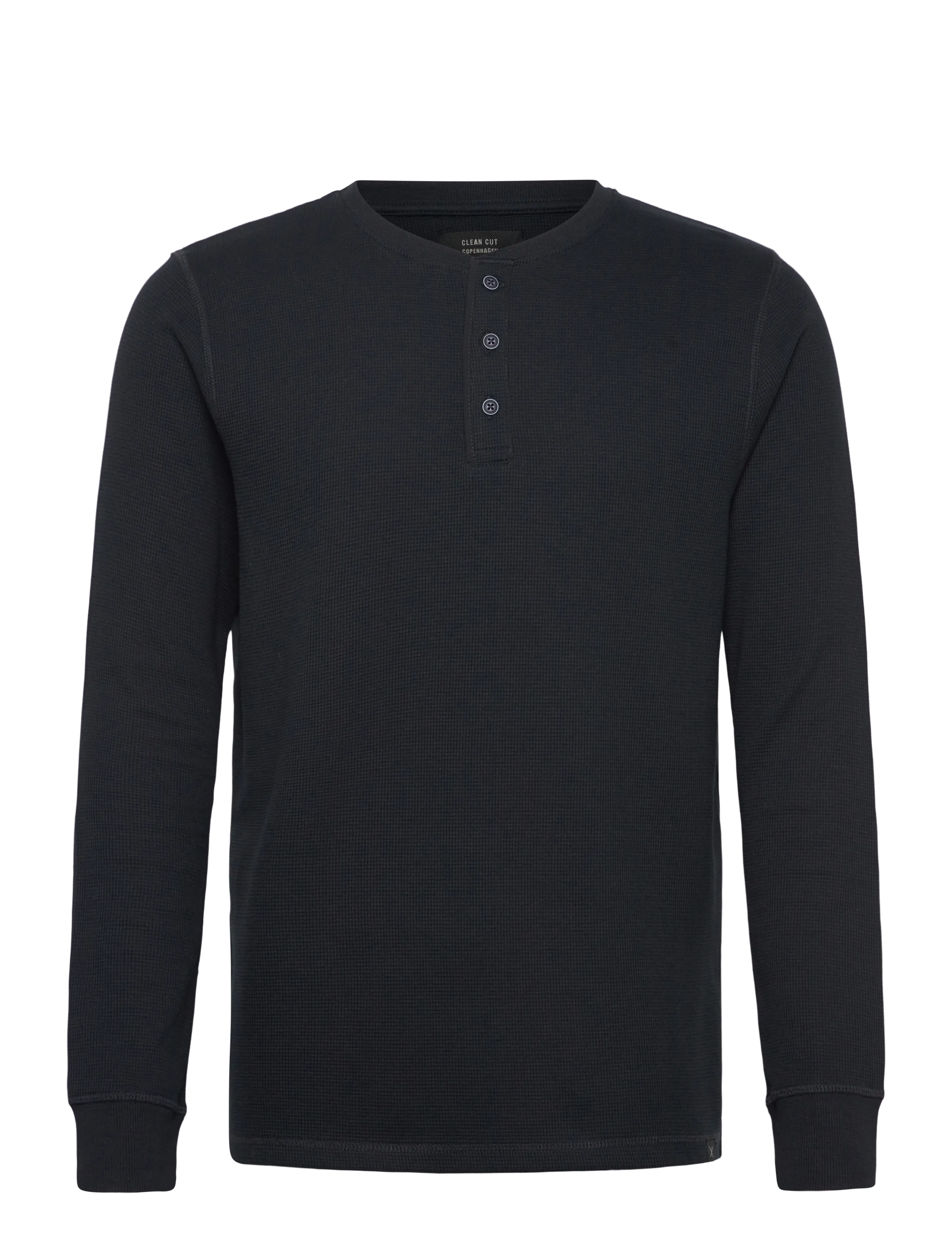 Clean Cut Copenhagen Cal L/S grandad - Pikkade varrukatega T-särgid - DARK NAVY / navy