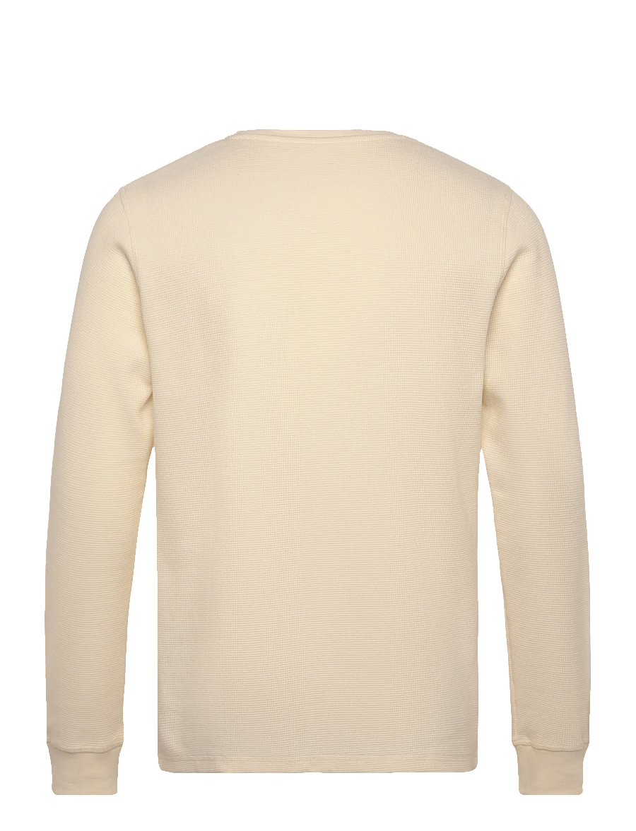 Clean Cut Copenhagen - Cal L/S grandad - ecru melange - 2