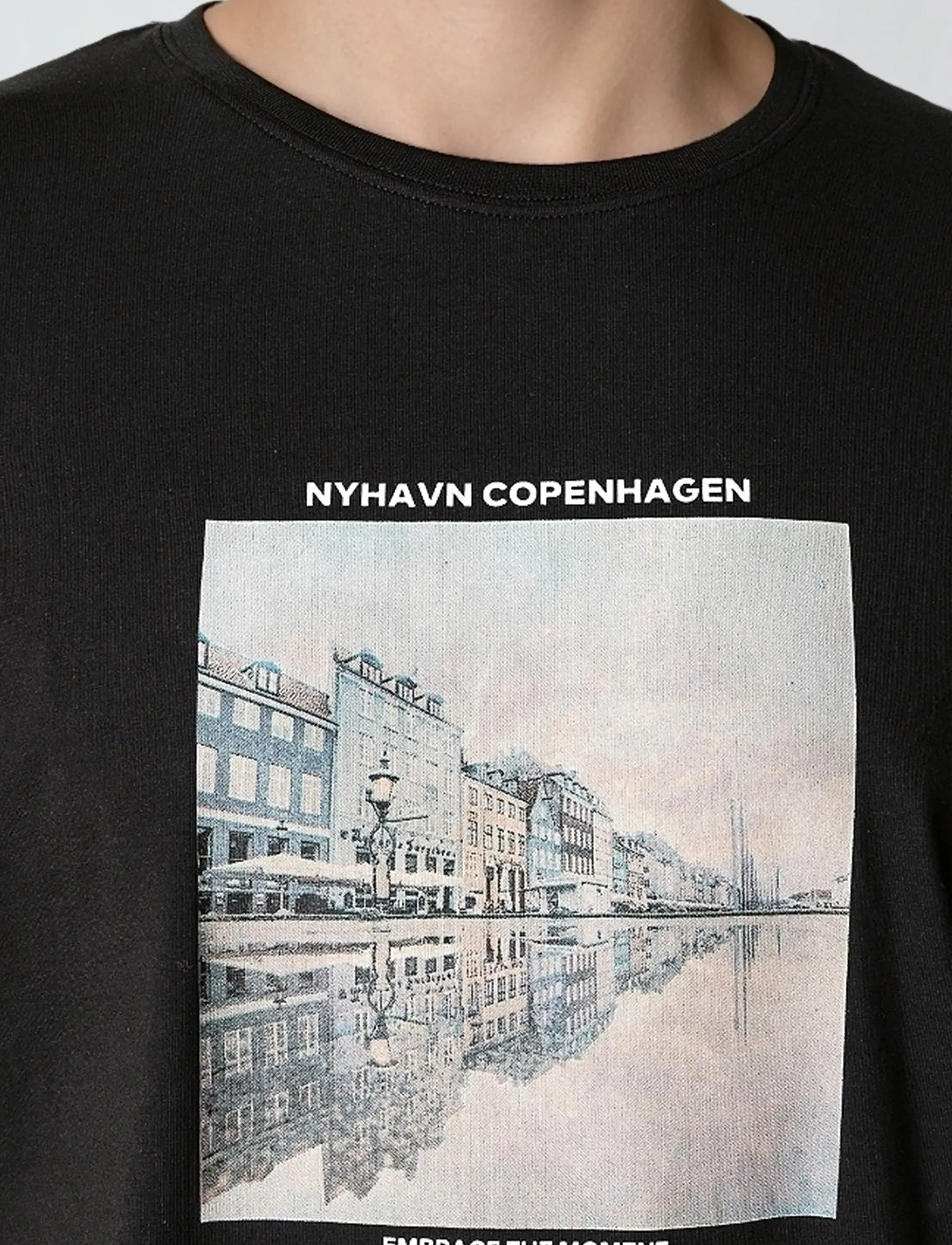 Clean Cut Copenhagen - Rainy Copenhagen organic t-shirt - t-shirts à manches courtes - black - 3