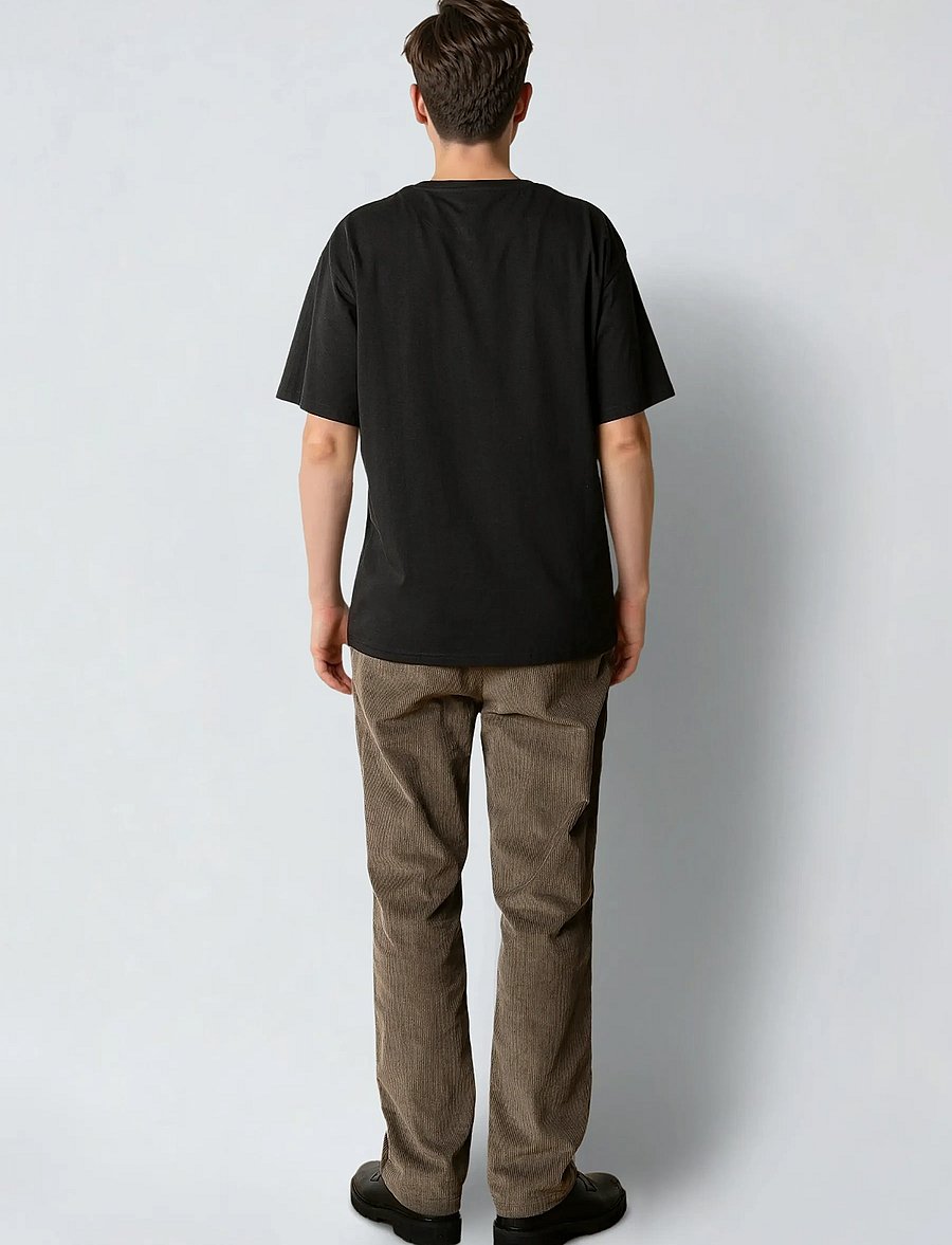 Clean Cut Copenhagen - Rainy Copenhagen organic t-shirt - kurzärmelige t-shirts - black - 5