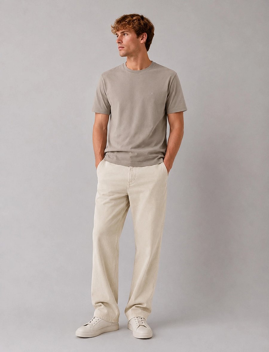 Clean Cut Copenhagen - Stable t-shirt - kortærmede t-shirts - brindle beige - 0
