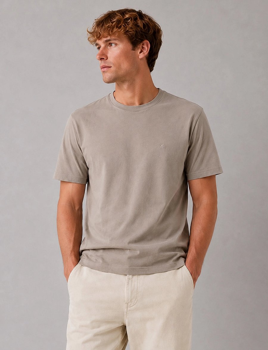 Clean Cut Copenhagen - Stable t-shirt - kurzärmelige t-shirts - brindle beige - 3