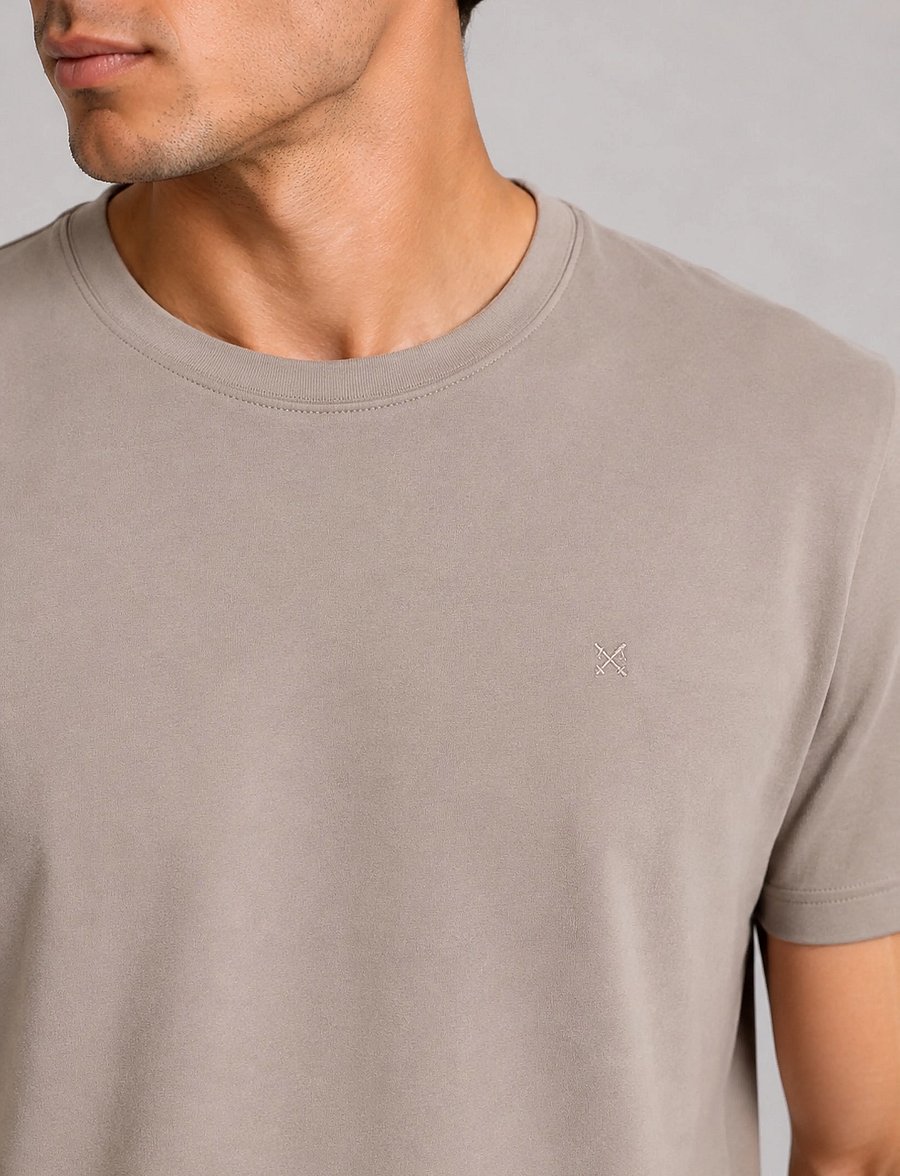 Clean Cut Copenhagen - Stable t-shirt - kurzärmelige t-shirts - brindle beige - 4