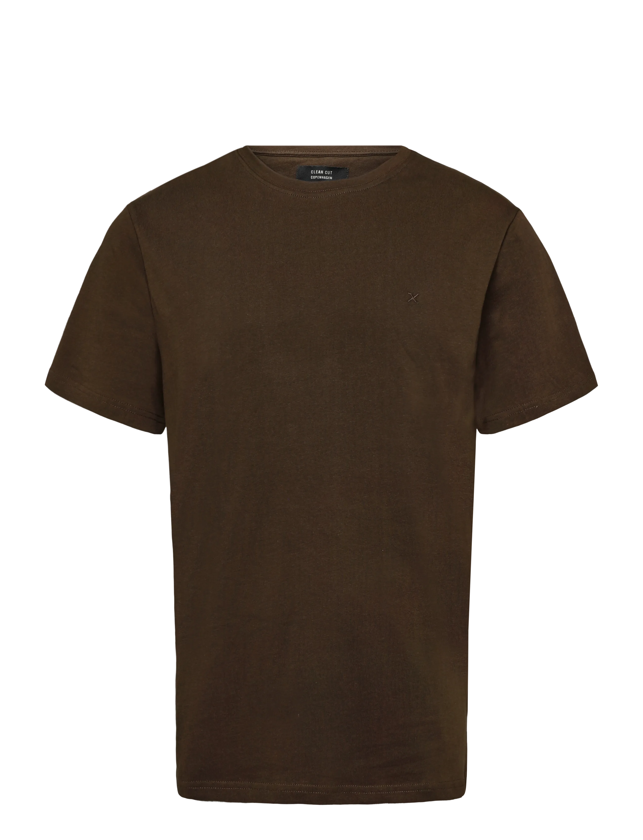 Clean Cut Copenhagen - Stable t-shirt - short-sleeved t-shirts - dark brown - 1