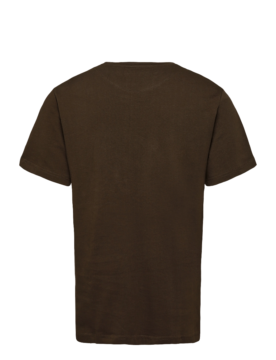 Clean Cut Copenhagen - Stable t-shirt - short-sleeved t-shirts - dark brown - 2