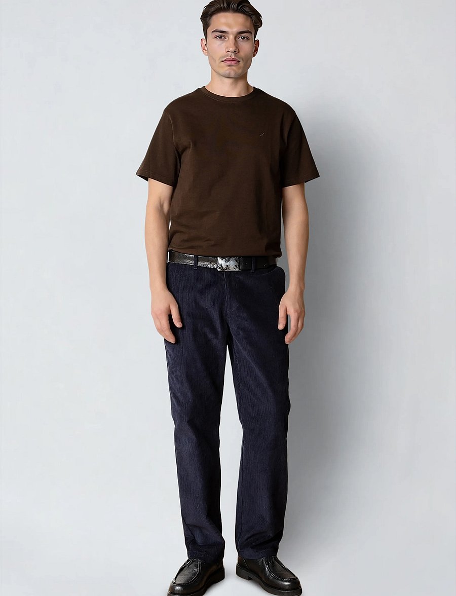 Clean Cut Copenhagen - Stable t-shirt - short-sleeved t-shirts - dark brown - 3