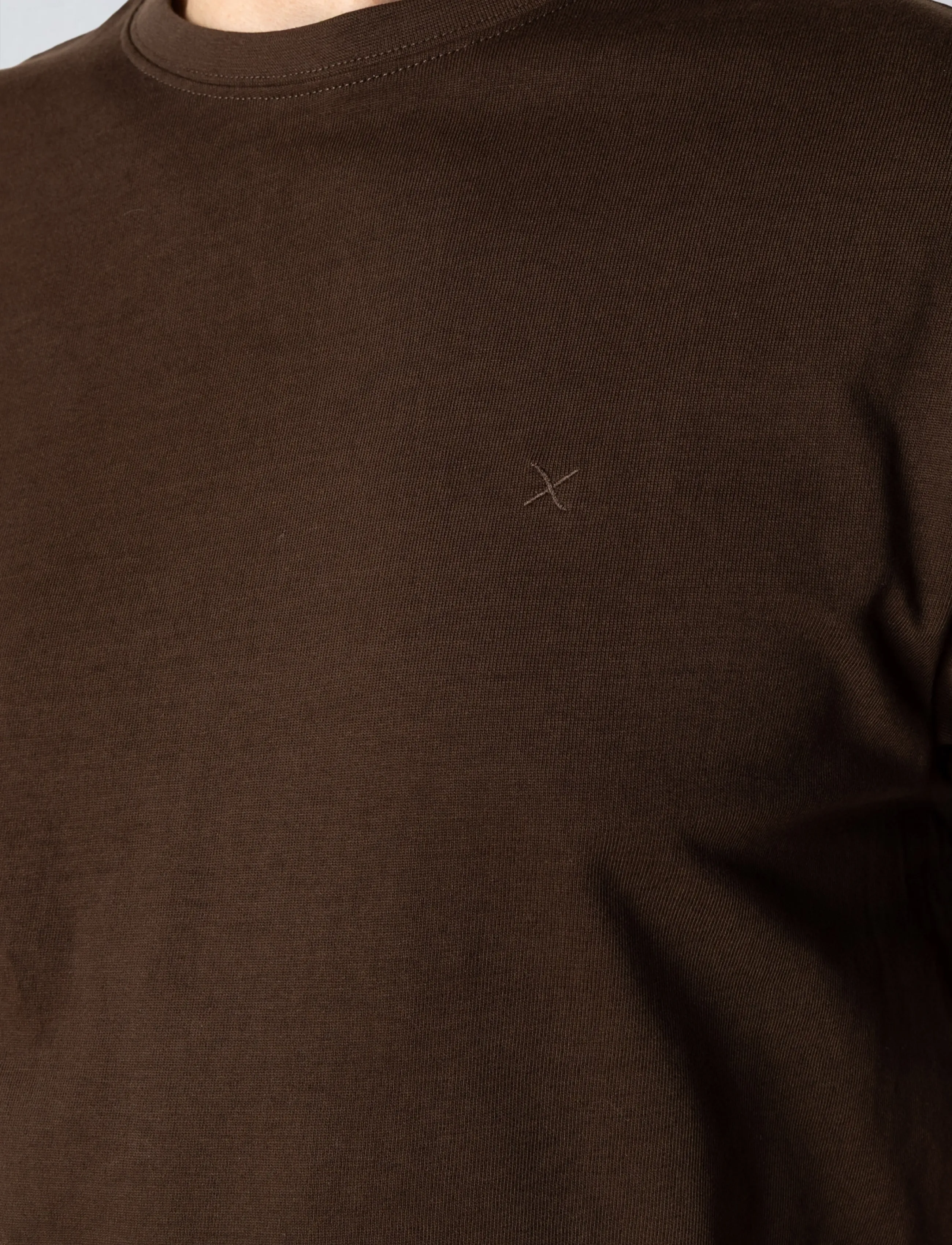 Clean Cut Copenhagen - Stable t-shirt - short-sleeved t-shirts - dark brown - 4