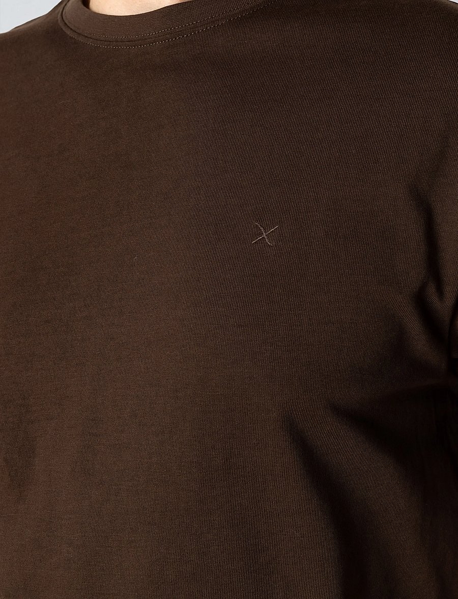 Clean Cut Copenhagen - Stable t-shirt - short-sleeved t-shirts - dark brown - 4