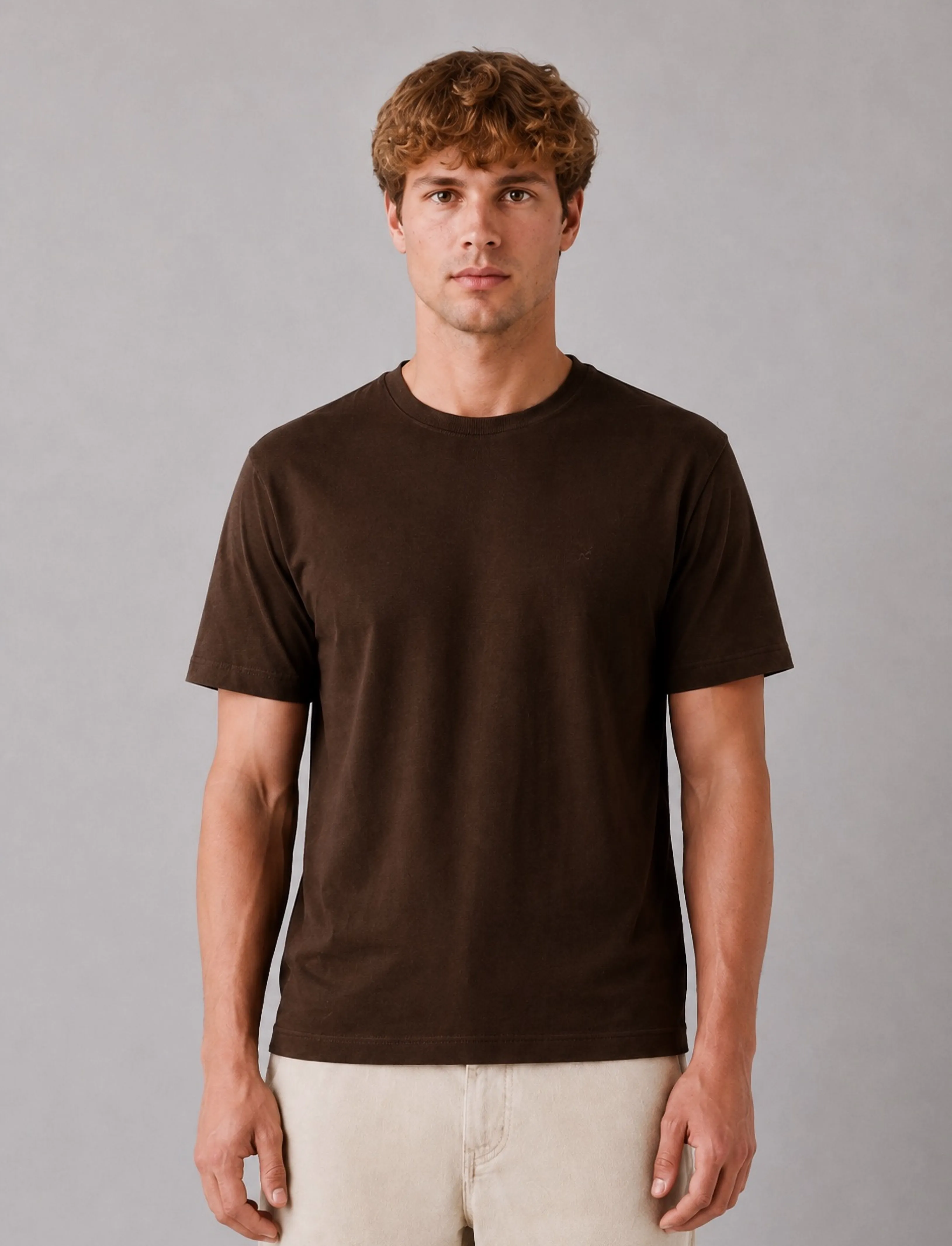 Clean Cut Copenhagen - Stable t-shirt - kurzärmelige t-shirts - dark brown - 3