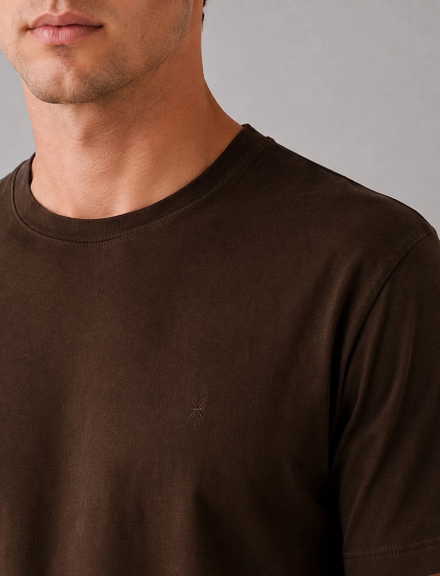 Clean Cut Copenhagen - Stable t-shirt - kurzärmelige t-shirts - dark brown - 5