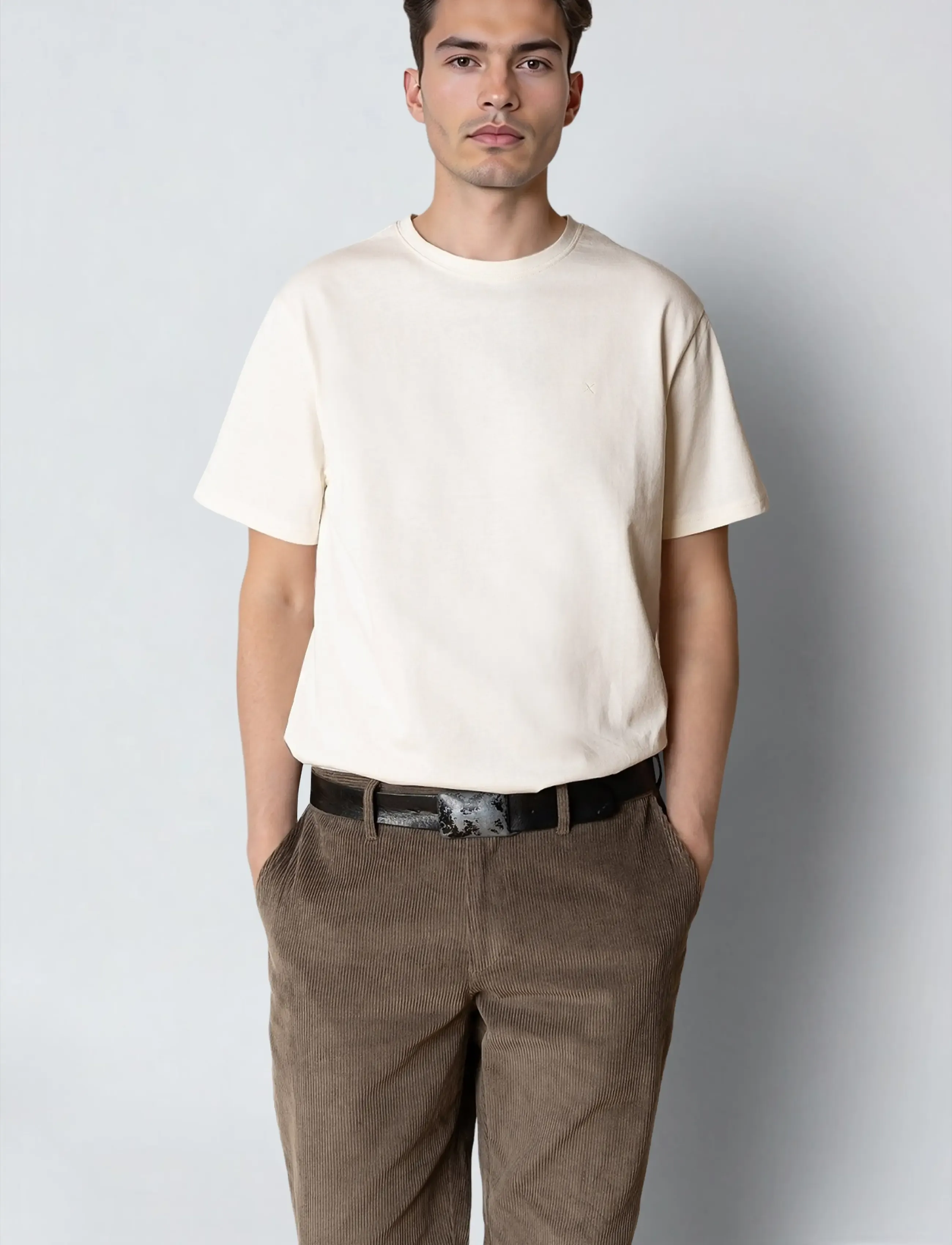 Clean Cut Copenhagen Stable t-shirt - T-shirts - ECRU / cream