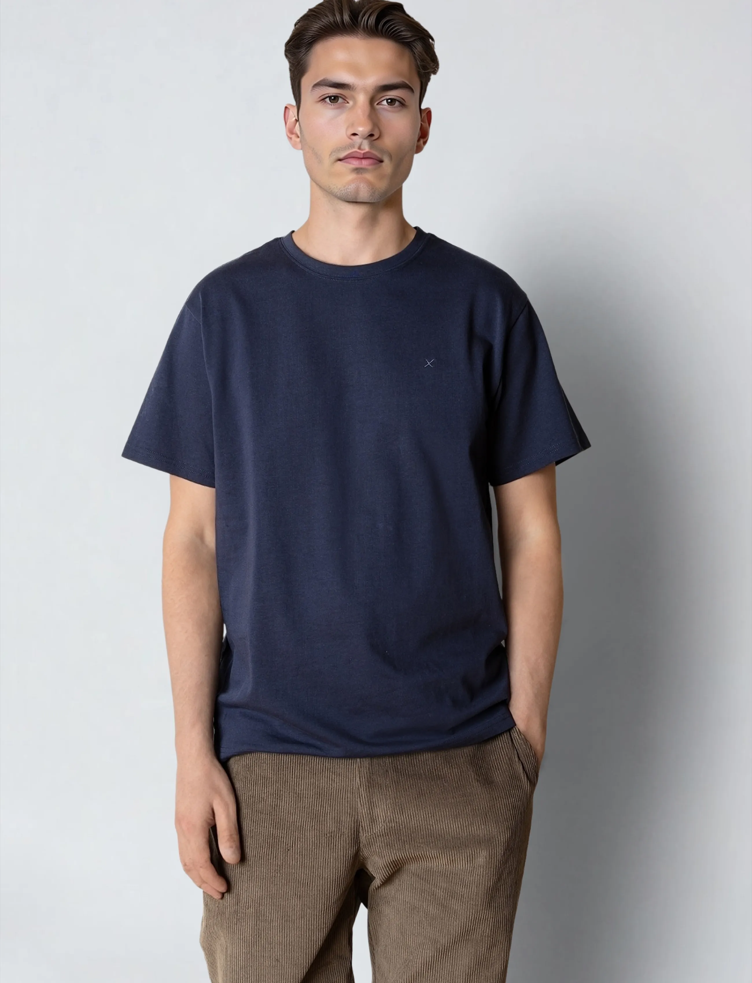 Clean Cut Copenhagen Stable t-shirt - Vis alt - NAVY / navy