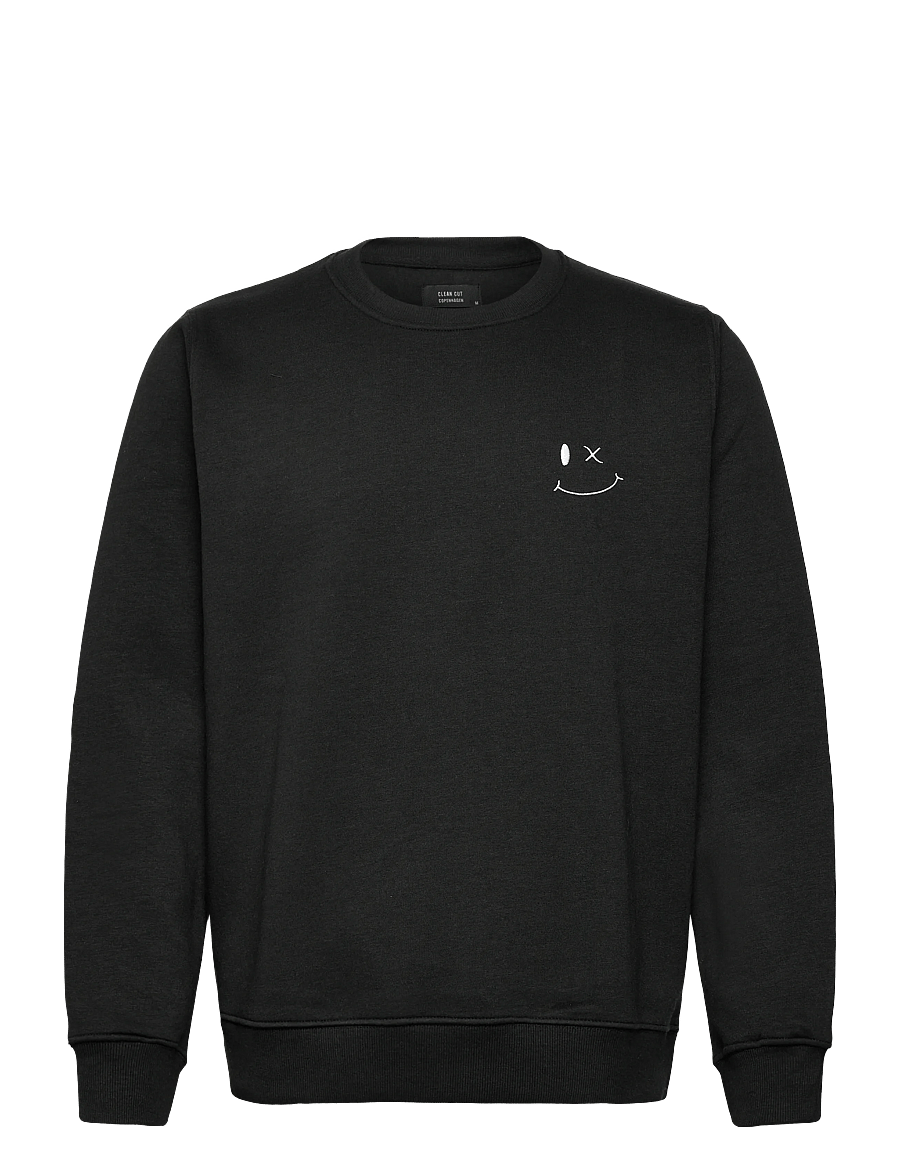 Clean Cut Copenhagen - Patrick sweatshirt - sweatshirts - black - 1