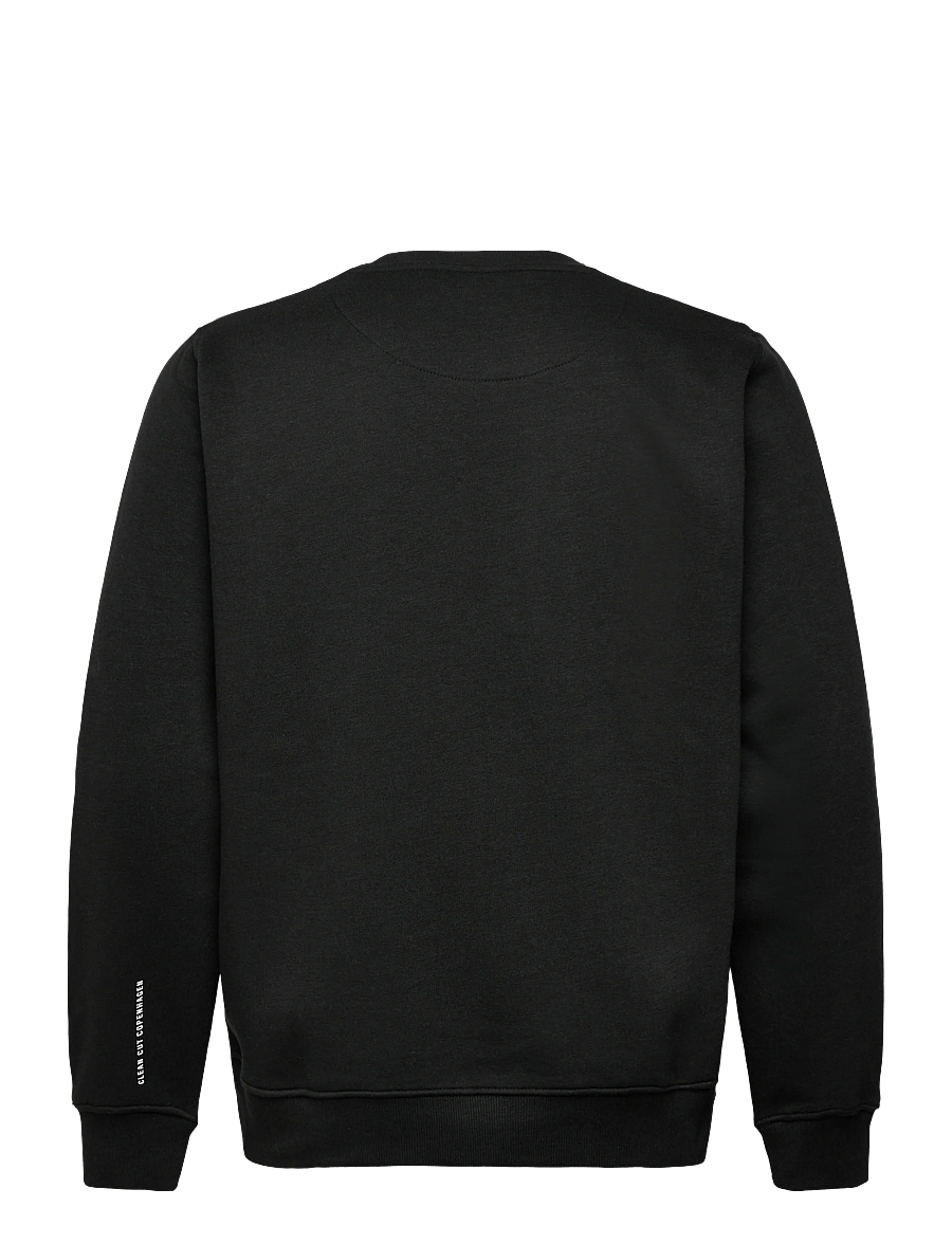 Clean Cut Copenhagen - Patrick sweatshirt - sweatshirts - black - 2