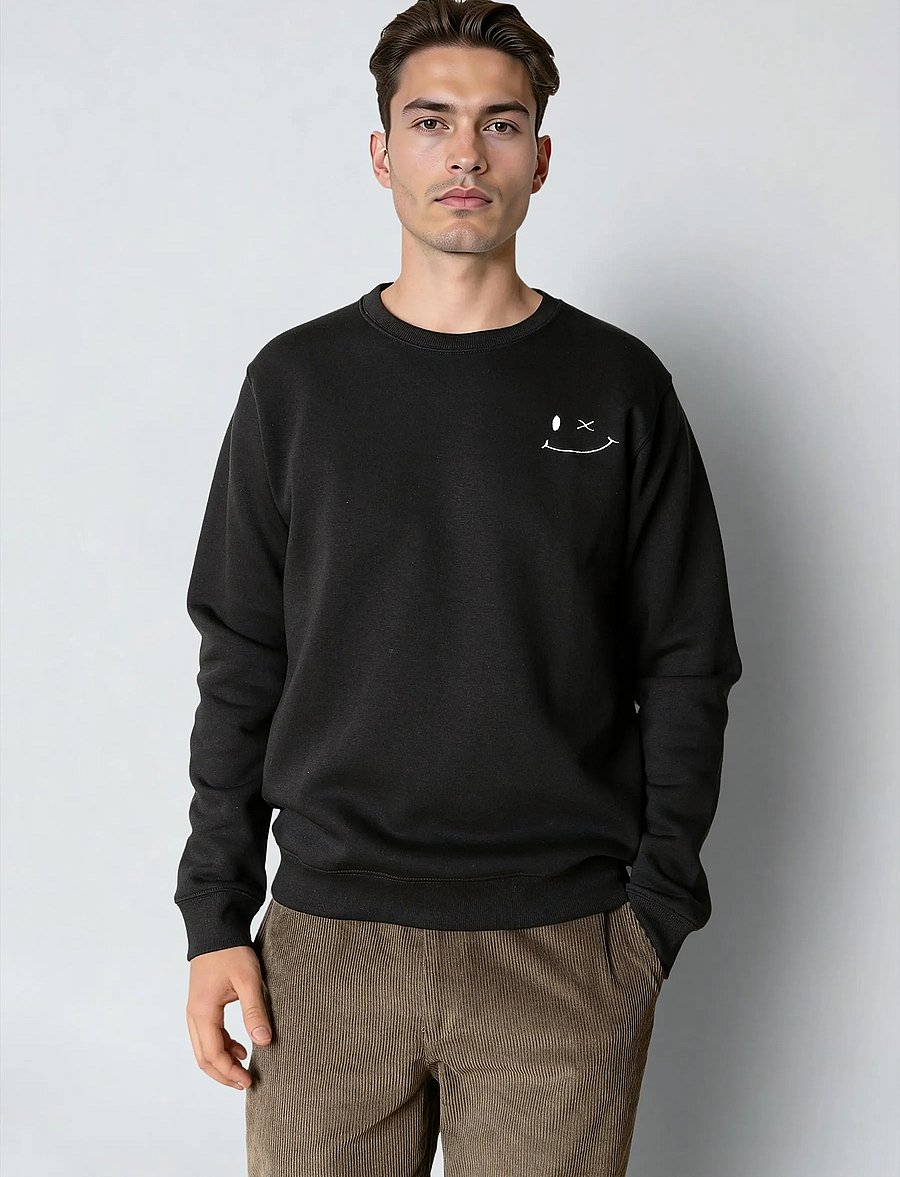Clean Cut Copenhagen - Patrick sweatshirt - sweatshirts - black - 0
