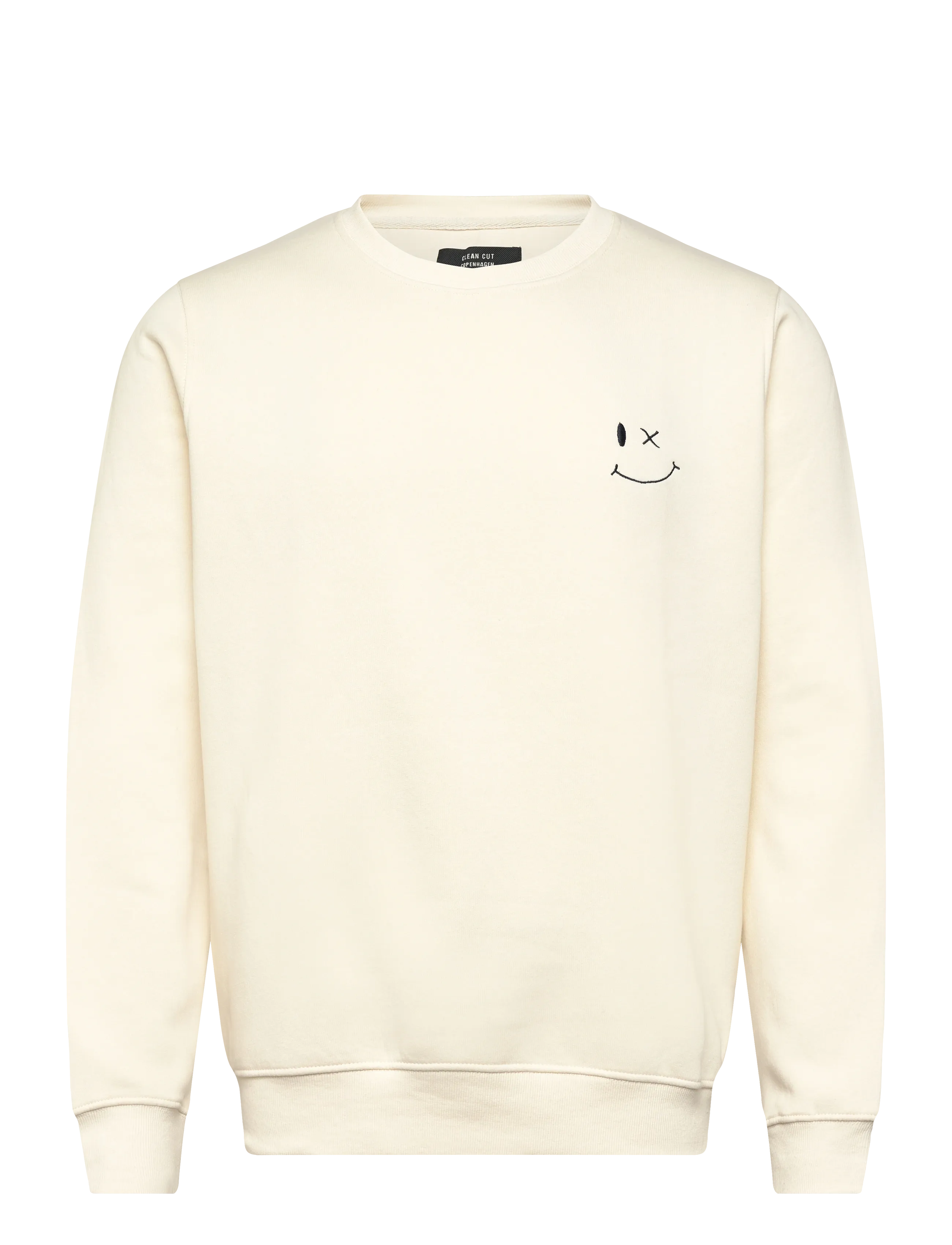 CLEAN CUT COPENHAGEN Patrick Sweatshirt Cream - XL - Herren