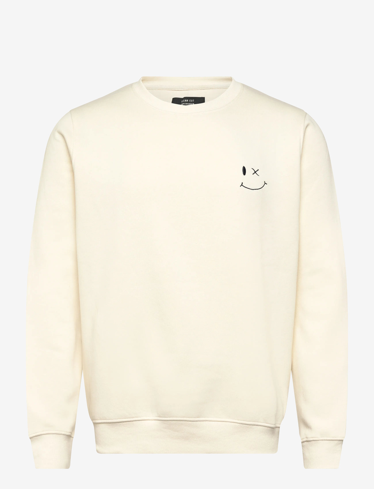Clean Cut Copenhagen - Patrick sweatshirt - kollektioner - ecru - 1