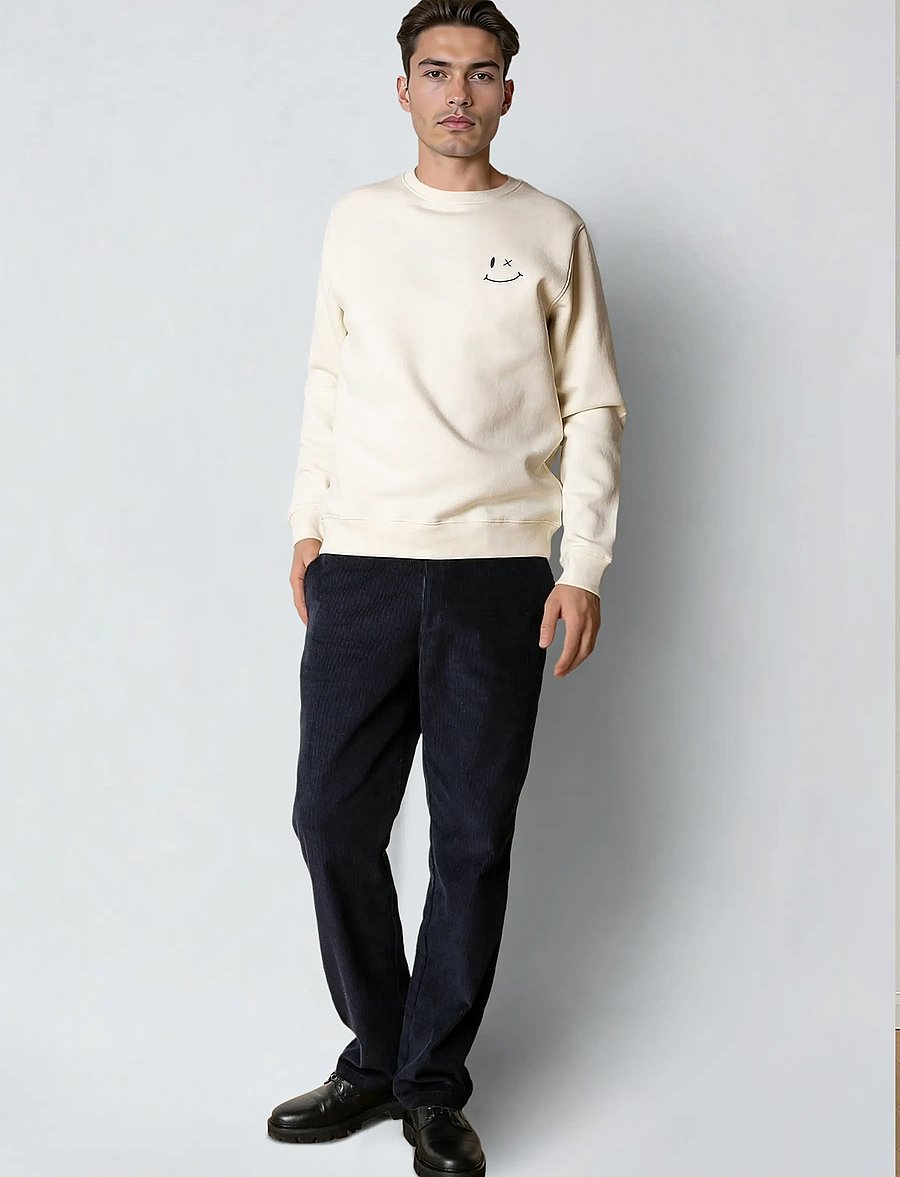 Clean Cut Copenhagen - Patrick sweatshirt - sweatshirts - ecru - 0