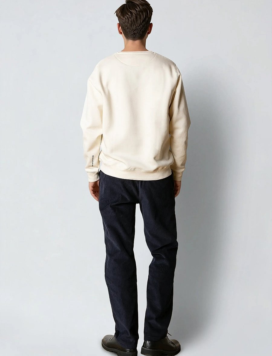 Clean Cut Copenhagen - Patrick sweatshirt - sweatshirts - ecru - 4