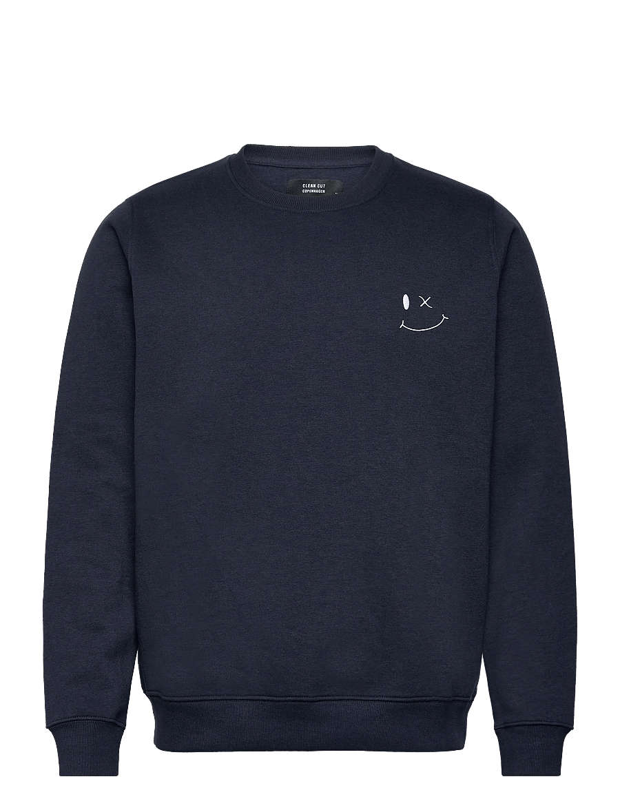 Clean Cut Copenhagen - Patrick sweatshirt - collections - navy - 1