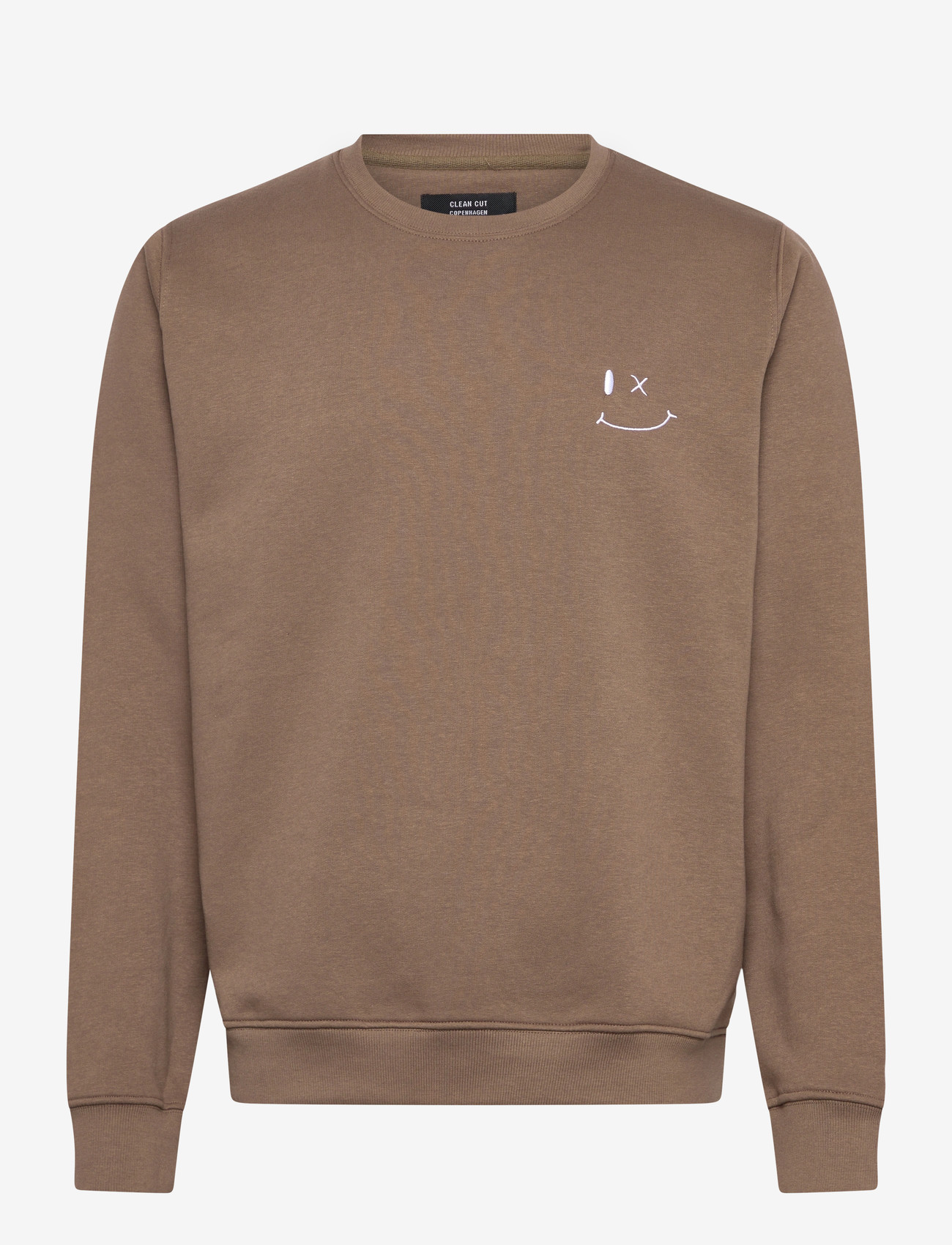 Clean Cut Copenhagen - Patrick sweatshirt - kollektioner - shitake - 1