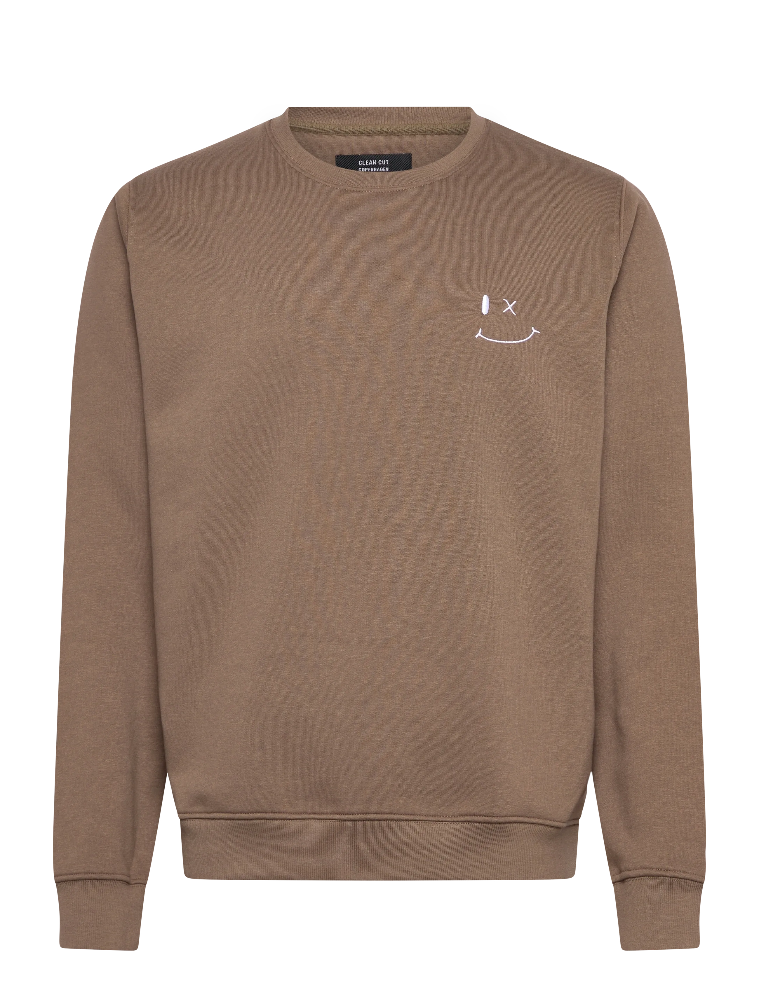 Clean Cut Copenhagen Patrick sweatshirt - Clean Cut Copenhagen - SHITAKE / brown