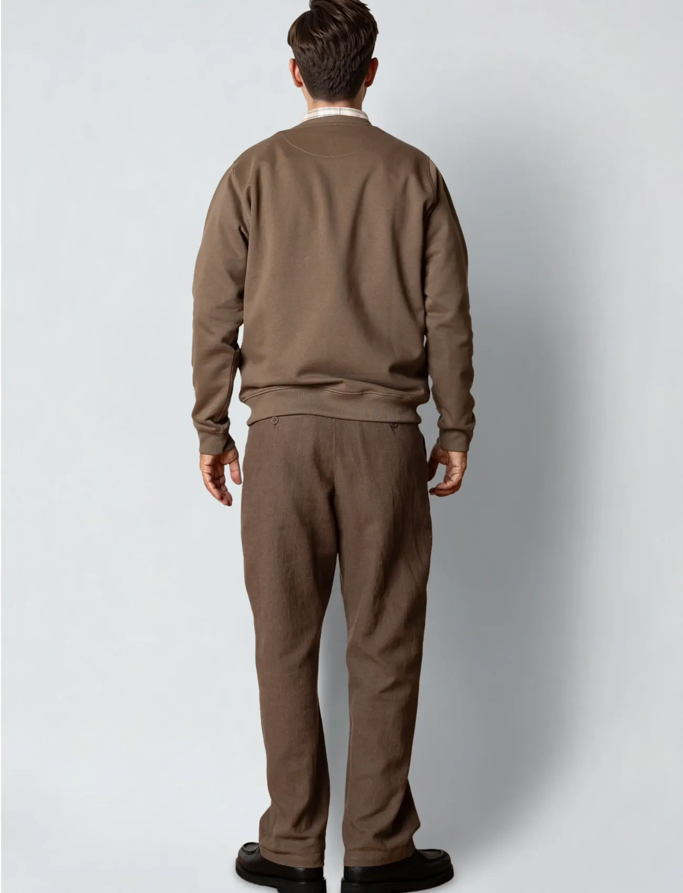Clean Cut Copenhagen - Patrick sweatshirt - laveste priser - shitake - 4