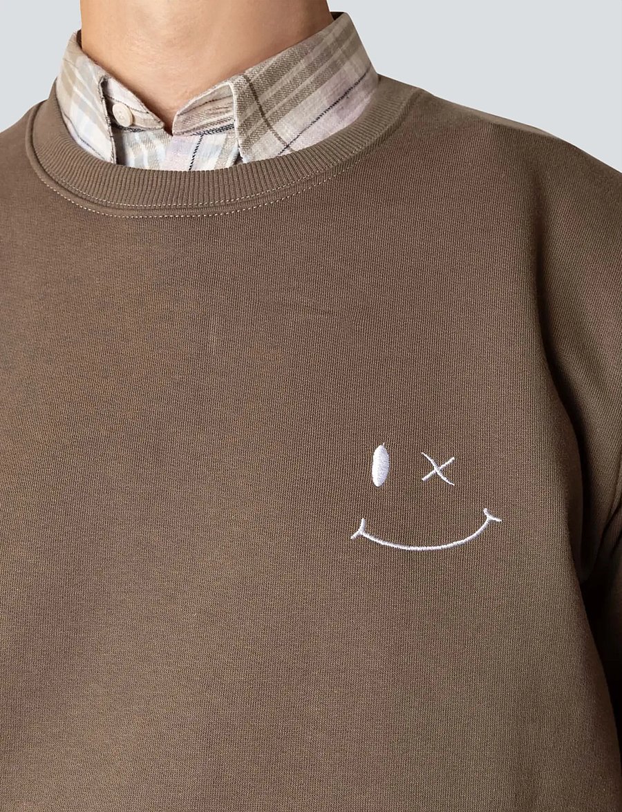 Clean Cut Copenhagen - Patrick sweatshirt - sweatshirts - shitake - 5