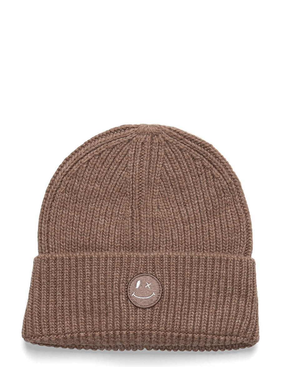 Clean Cut Copenhagen - Patrick beanie - collections - brindle beige melange - 1