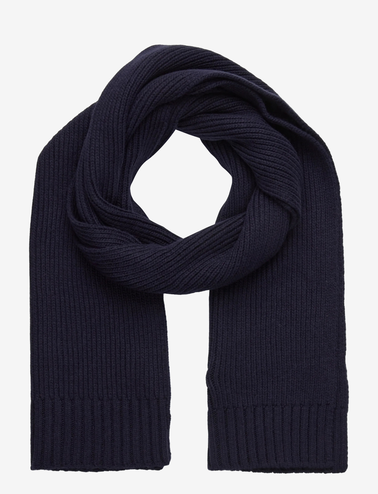 Clean Cut Copenhagen - Patrick scarf knit - halsdukar - dark navy - 1