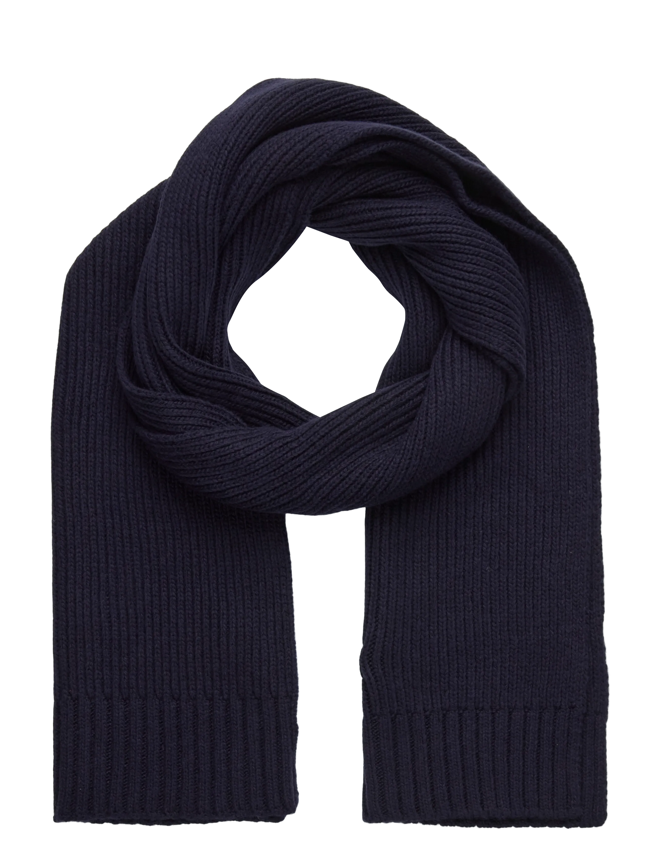 Clean Cut Copenhagen Patrick scarf knit - Deals - DARK NAVY / navy