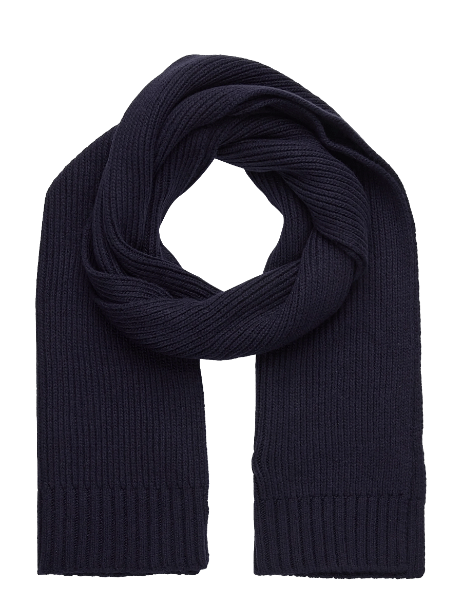 Clean Cut Copenhagen - Patrick scarf knit - halstørklæder - dark navy - 1