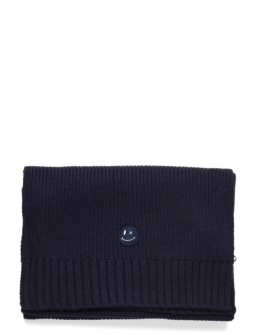 Clean Cut Copenhagen - Patrick scarf knit - halstørklæder - dark navy - 2