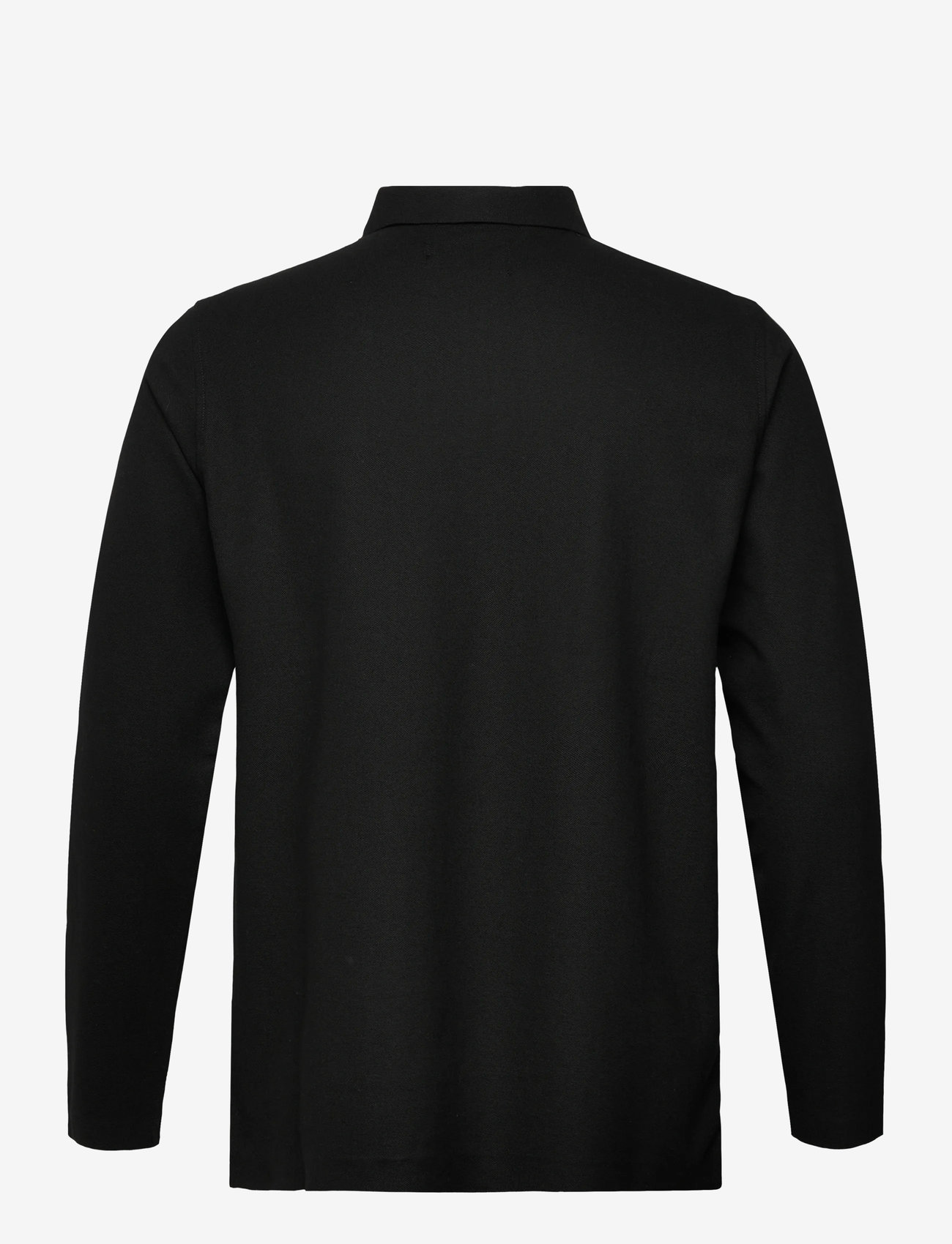 Clean Cut Copenhagen - Joss L/S polo - långärmade pikéer - black - 2