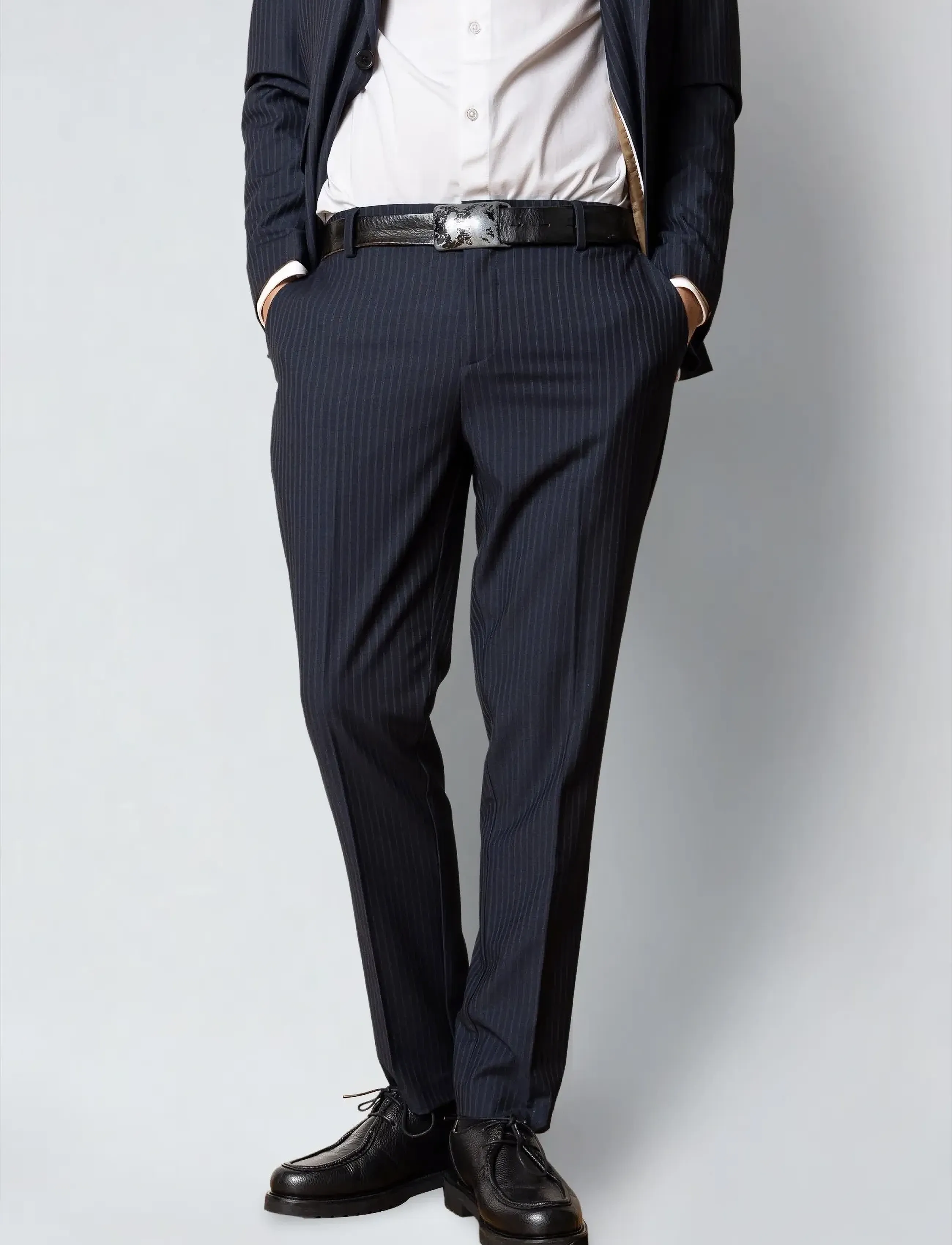 Clean Cut Copenhagen Berlin Garth Pants, 33 x 32, Trousers, Marineblau - Formal, Männerswear