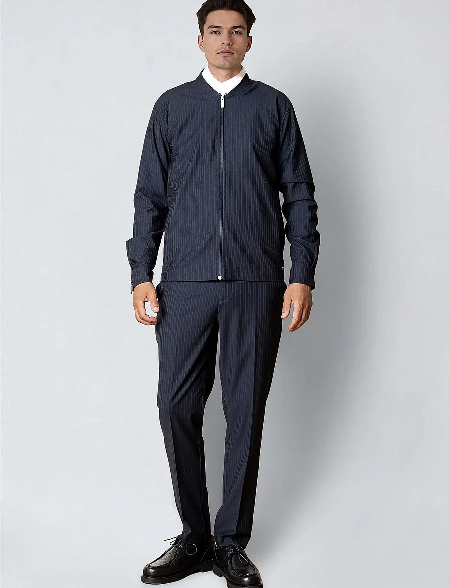 Clean Cut Copenhagen - Berlin garth pants - habitbukser - dark navy - 3