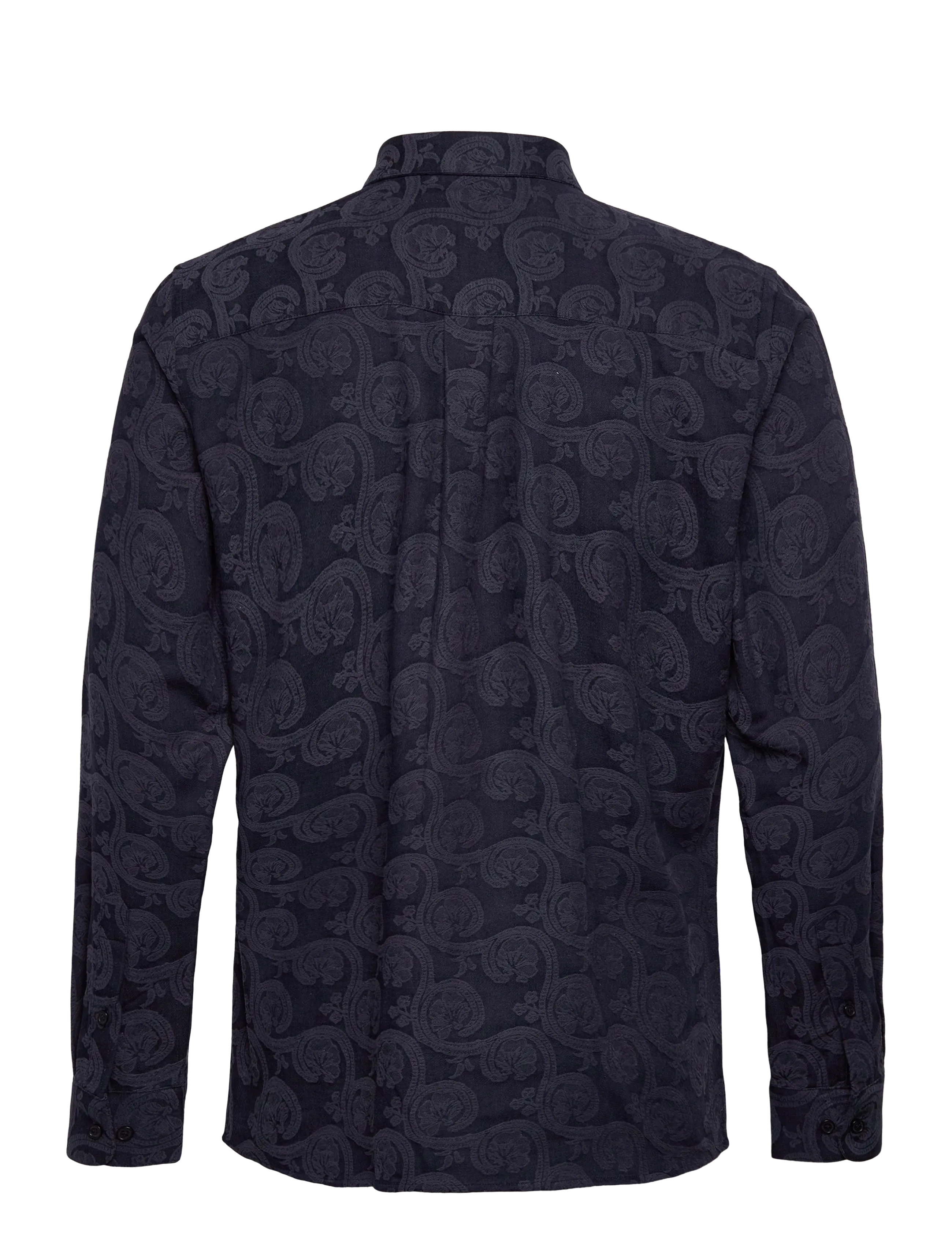 Clean Cut Copenhagen - Malvin jaquard shirt - skjorter med mønster - navy - 2