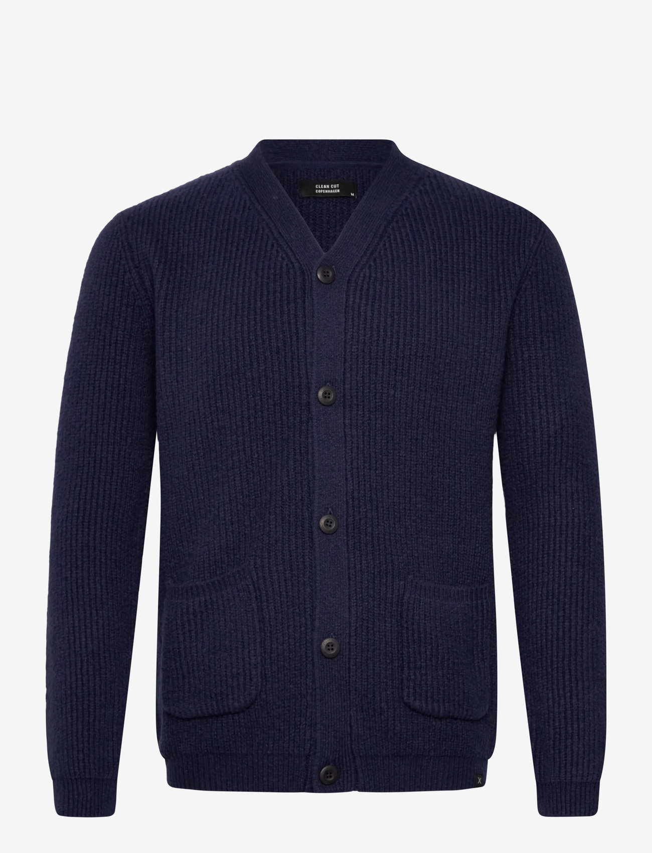 Clean Cut Copenhagen - Brooks cardigan - koftor - navy - 1