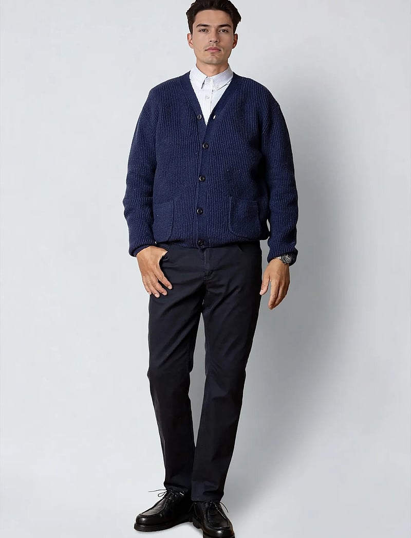Clean Cut Copenhagen - Brooks cardigan - cardigans - navy - 3