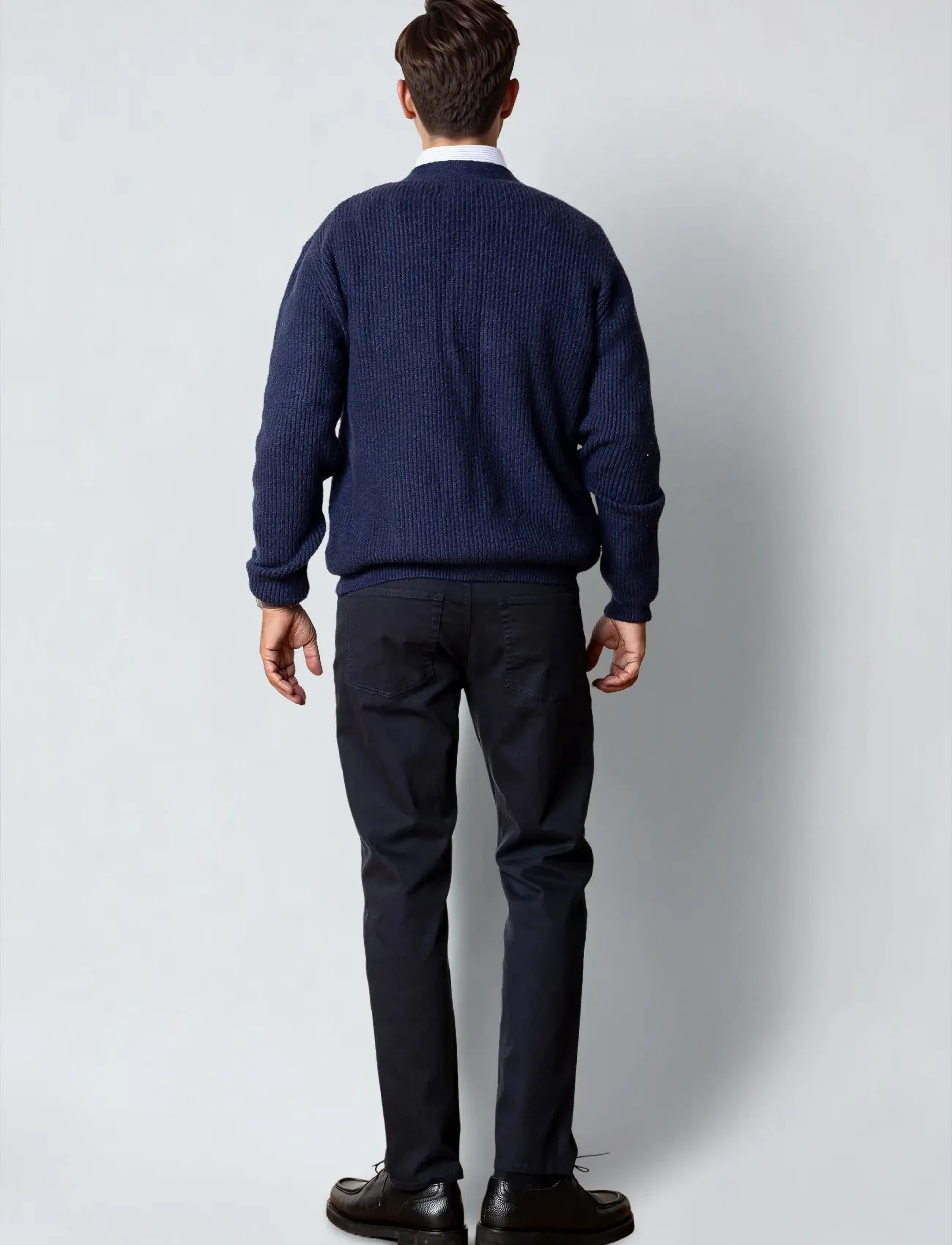 Clean Cut Copenhagen - Brooks cardigan - mallistot - navy - 4