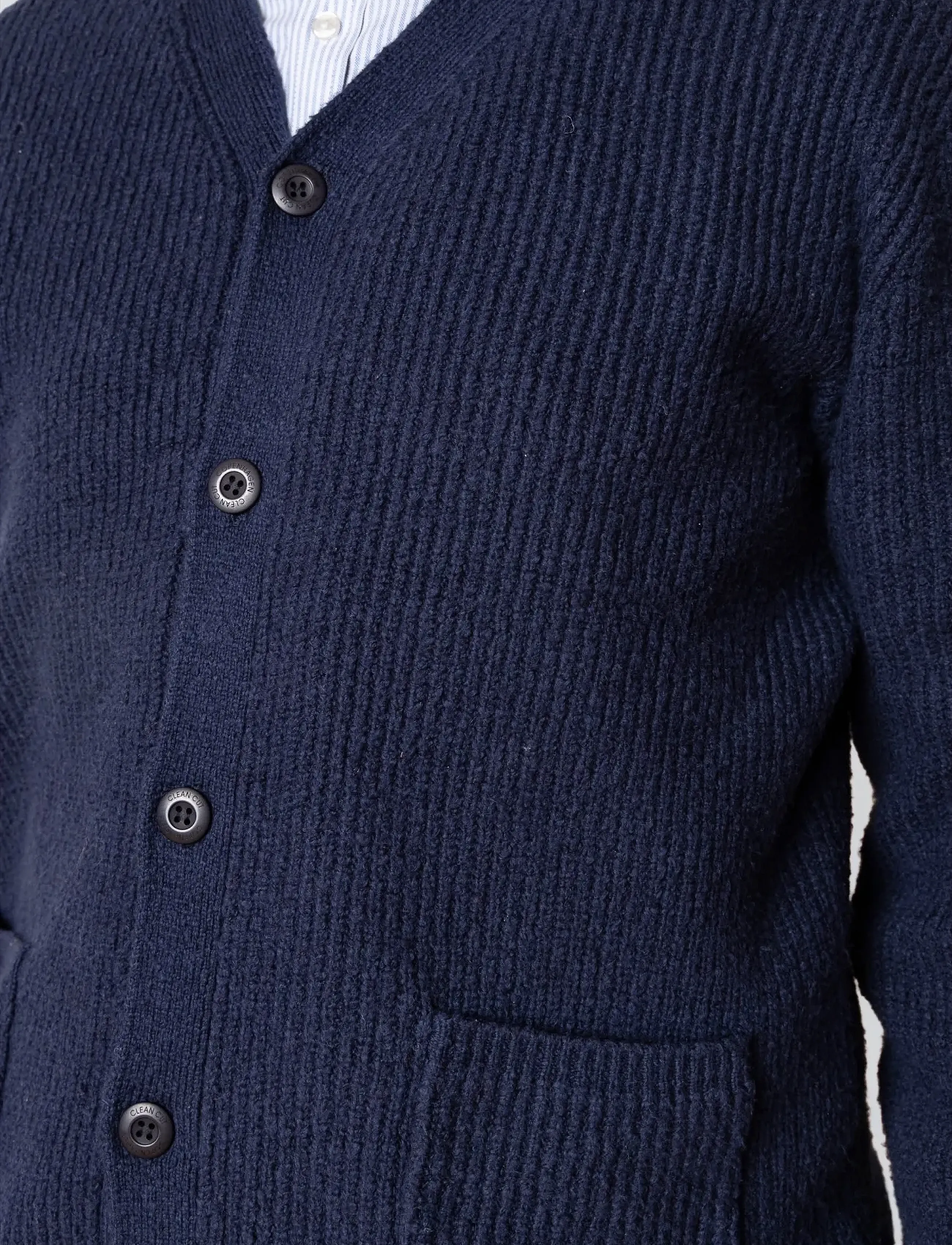 Clean Cut Copenhagen - Brooks cardigan - mallistot - navy - 5