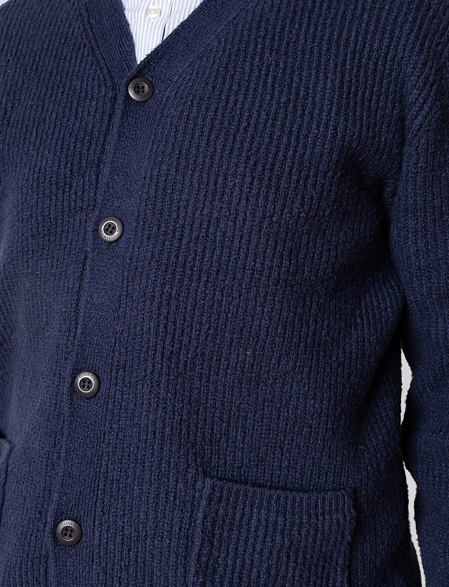 Clean Cut Copenhagen - Brooks cardigan - vesten - navy - 5
