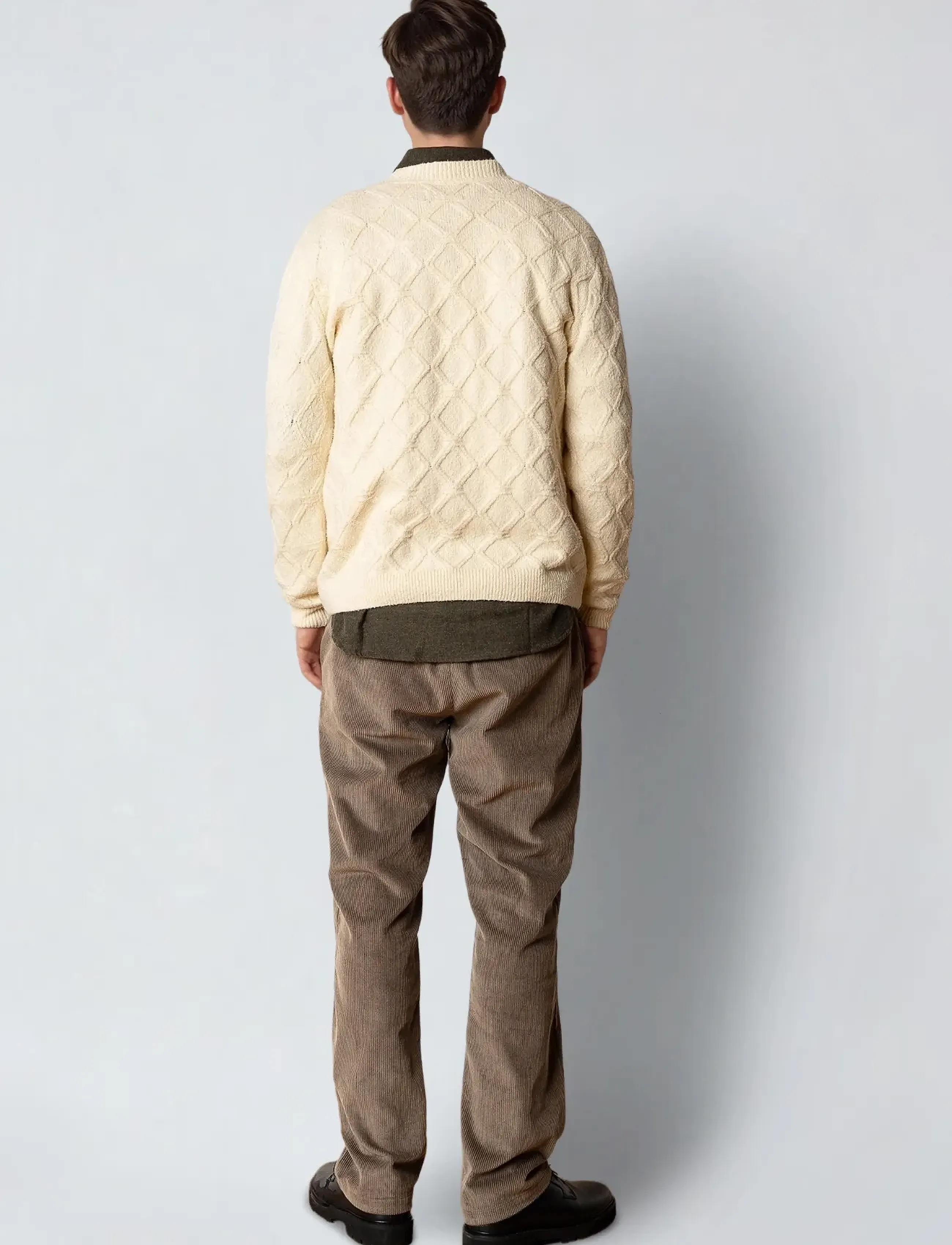 Clean Cut Copenhagen - Avery cable knit - syntymäpäivälahjat - ecru melange - 4