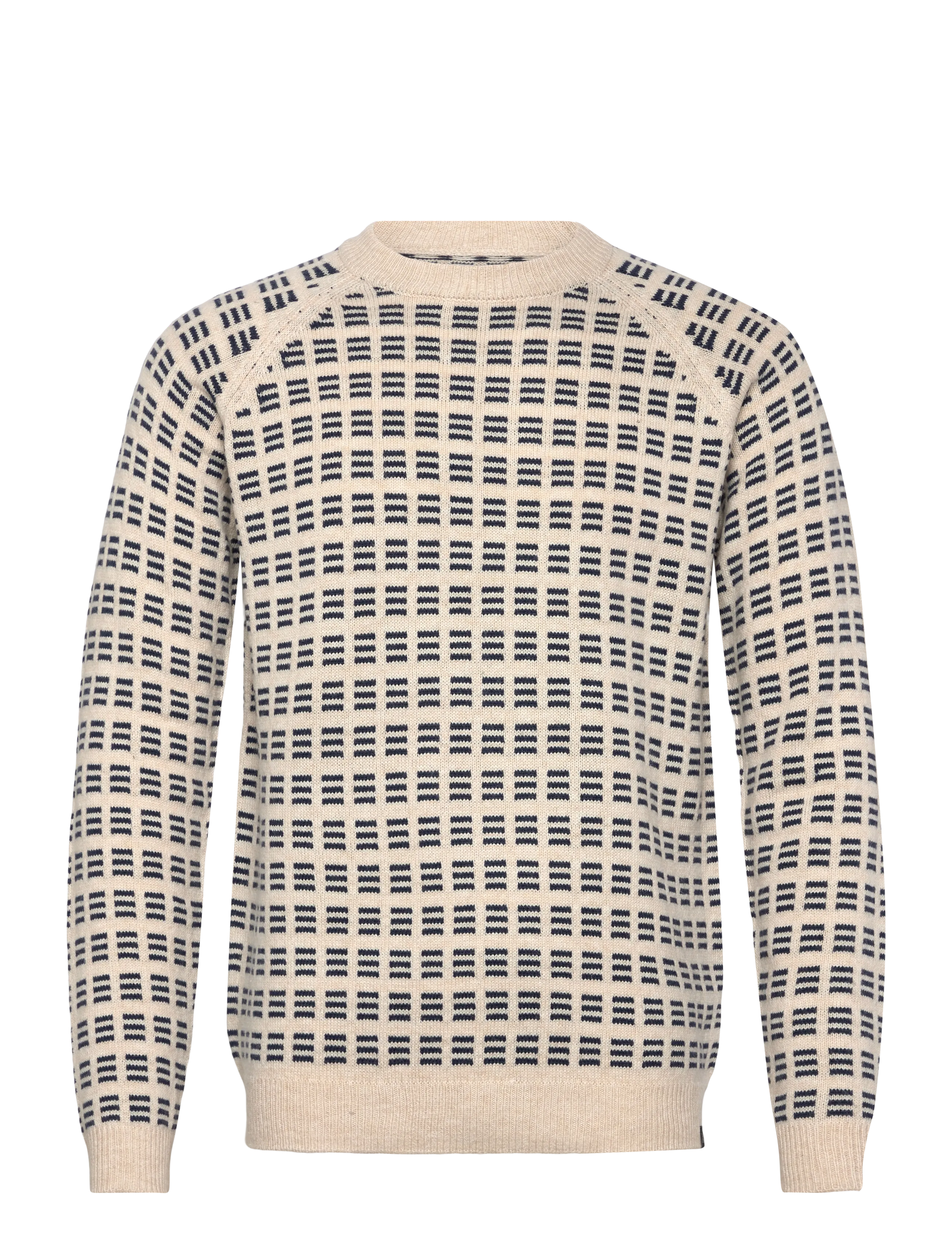 CLEAN CUT COPENHAGEN Quincy Knit Cream - L - Herren