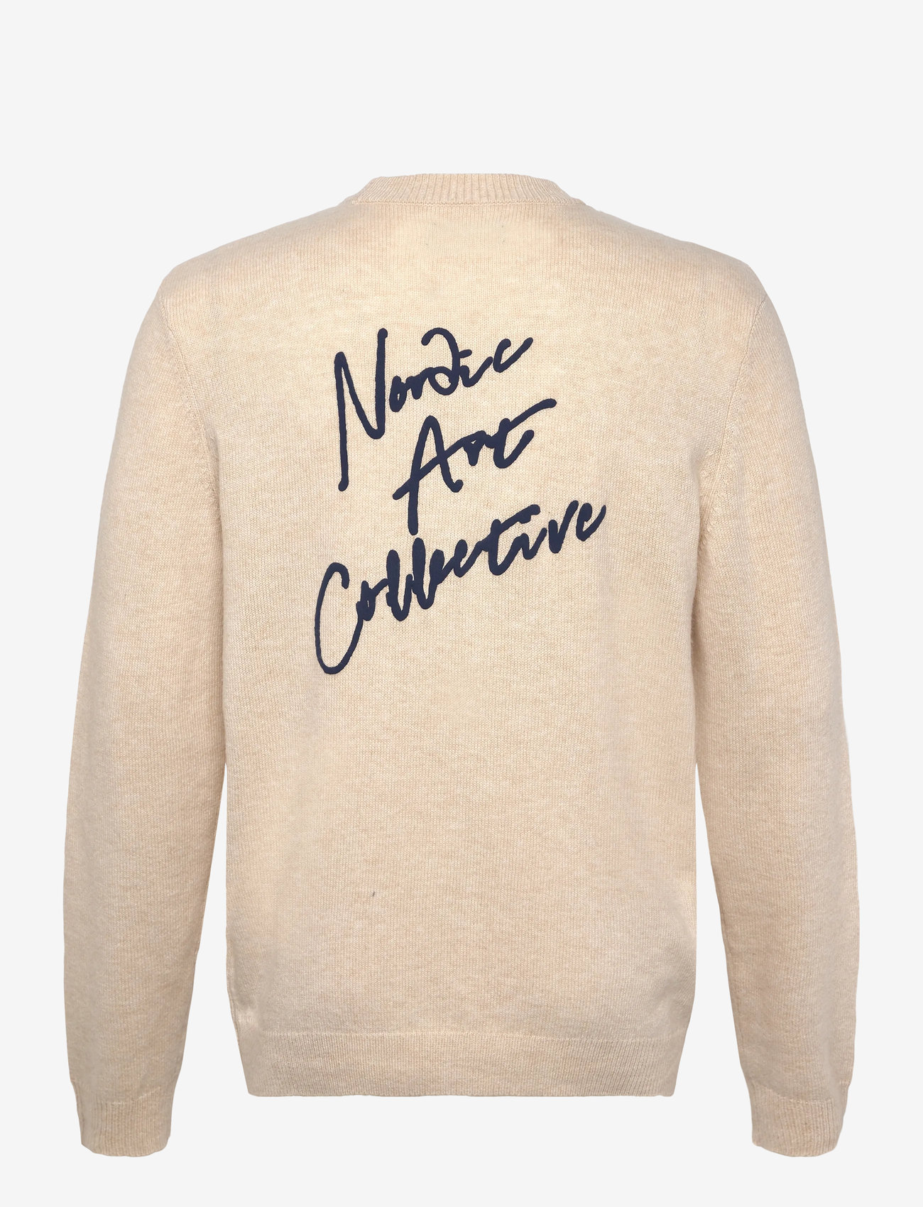 Clean Cut Copenhagen - Stone knit - rund hals - ecru melange - 2