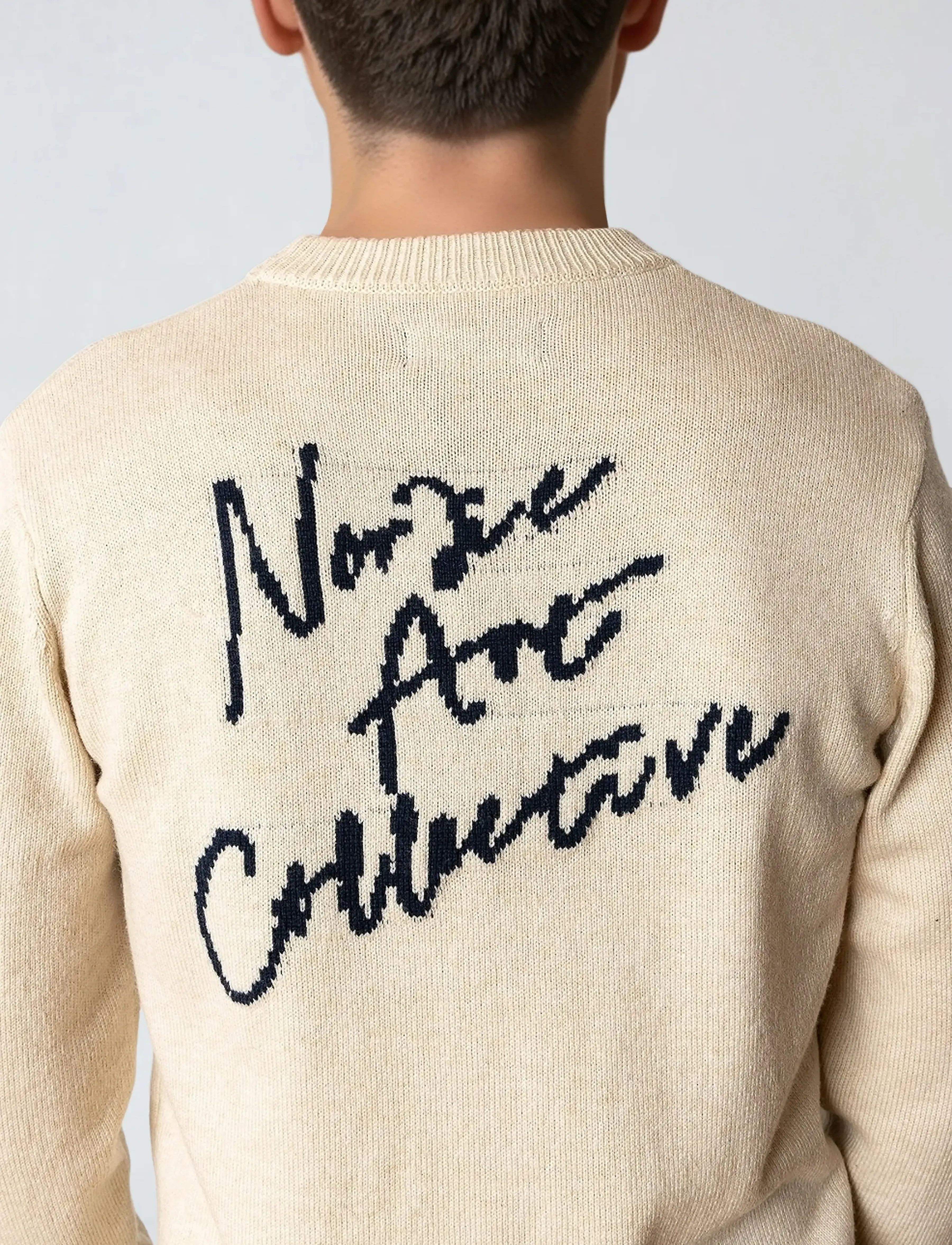 Clean Cut Copenhagen - Stone knit - kudumid - ecru melange - 3