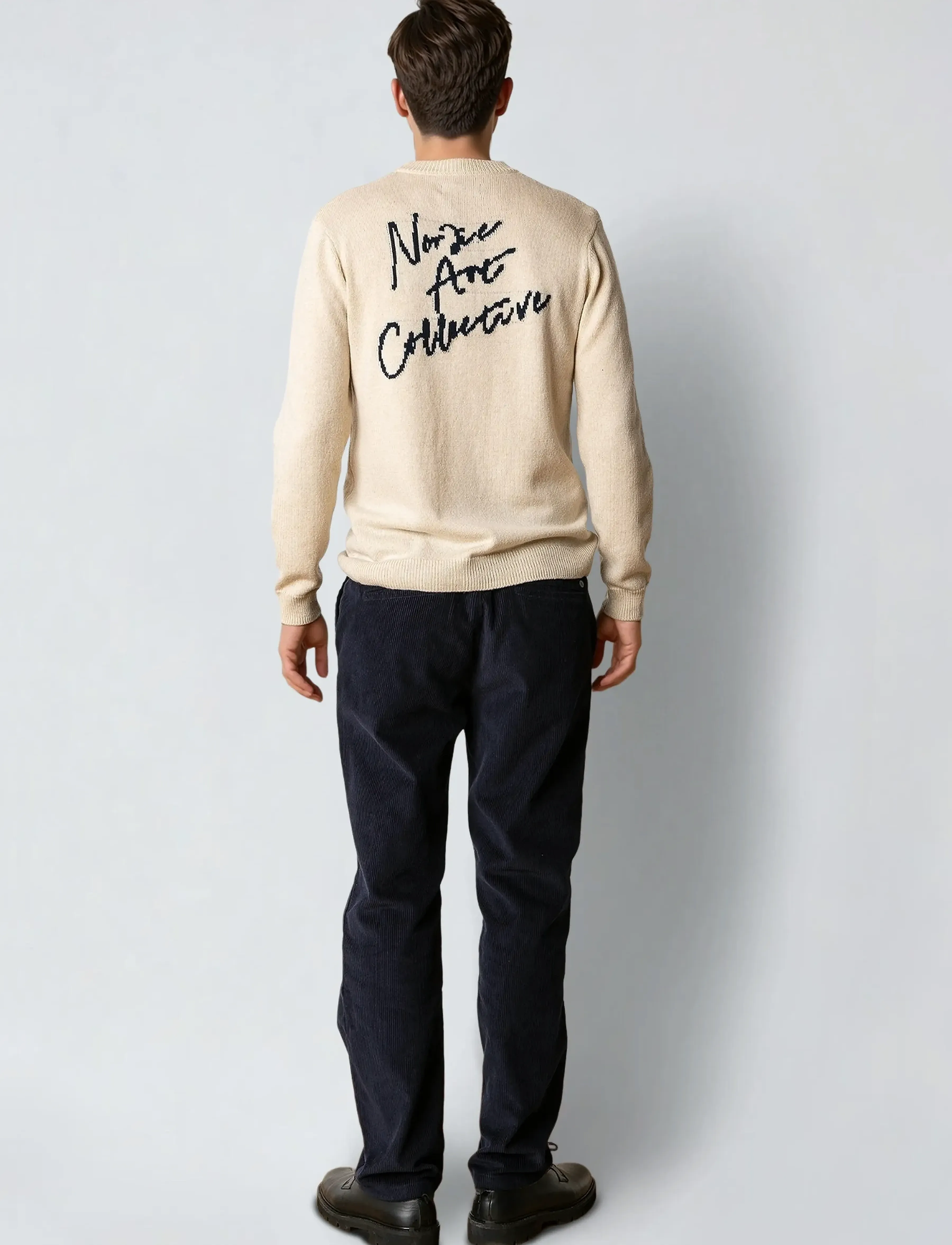 Clean Cut Copenhagen - Stone knit - kudumid - ecru melange - 5