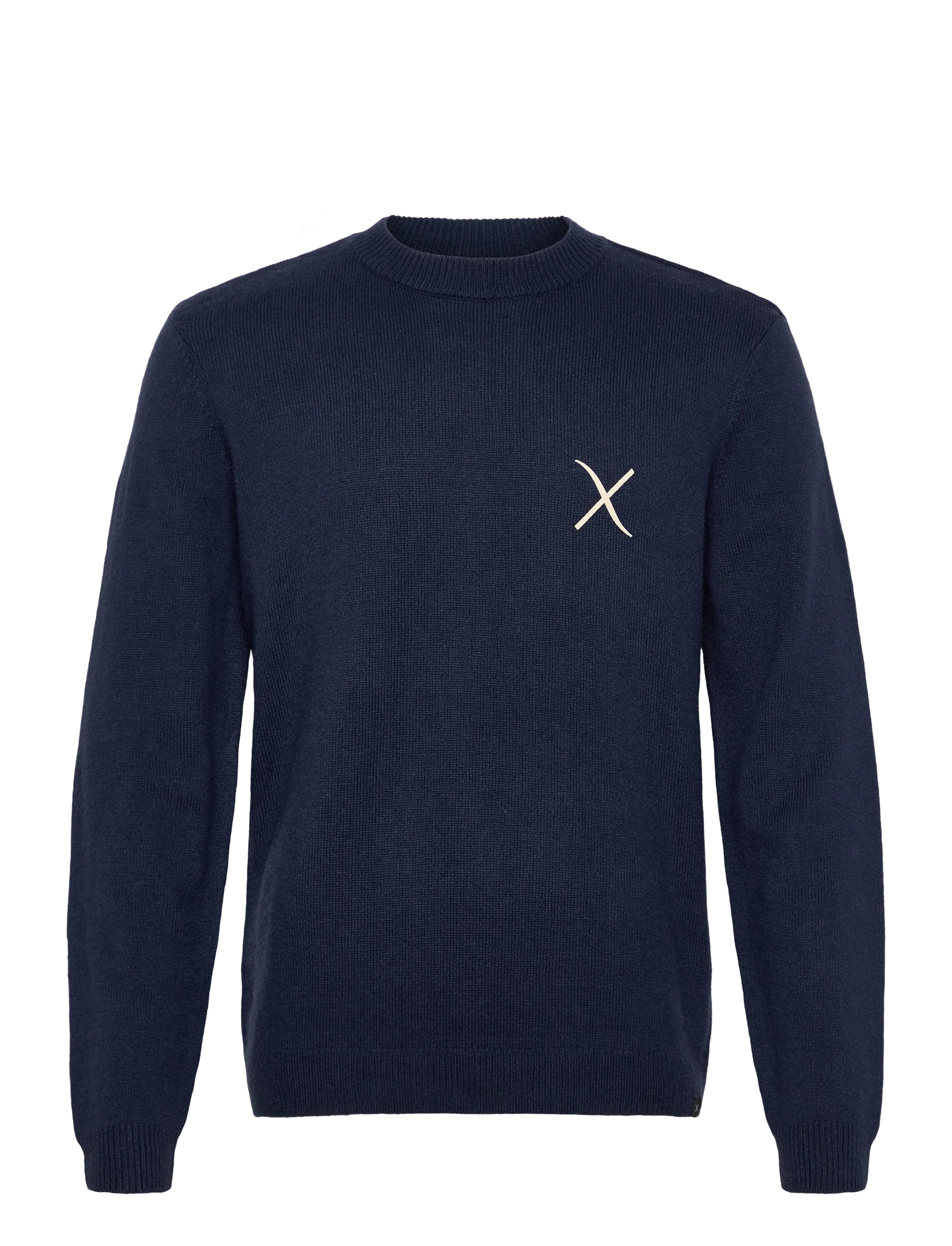 CLEAN CUT COPENHAGEN Stone Knit Navy - XL - Herren
