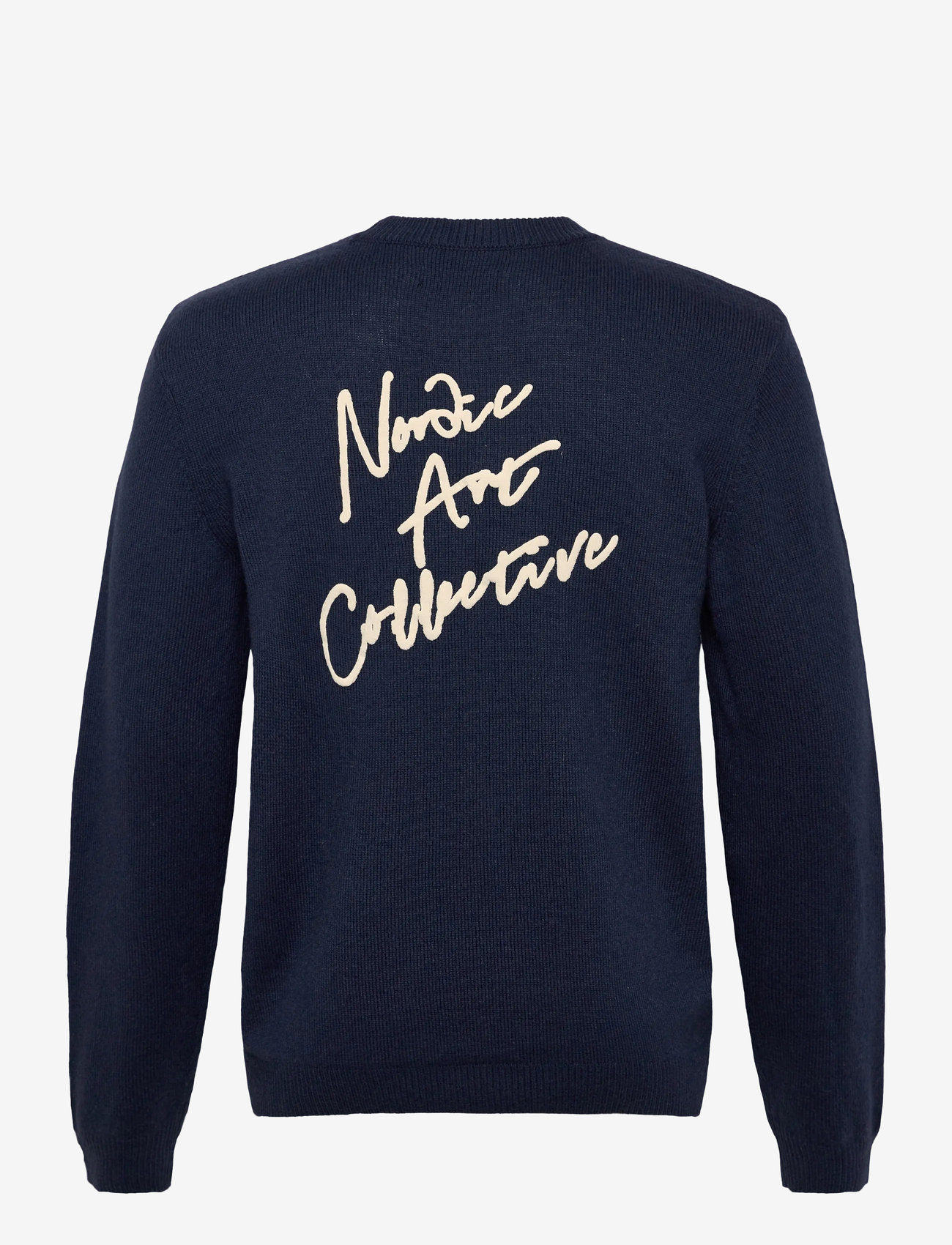 Clean Cut Copenhagen - Stone knit - rundhalsad - navy - 2