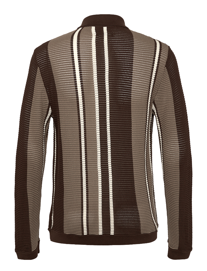 Clean Cut Copenhagen - Buckley cardigan - cardigans - dark brown - 2